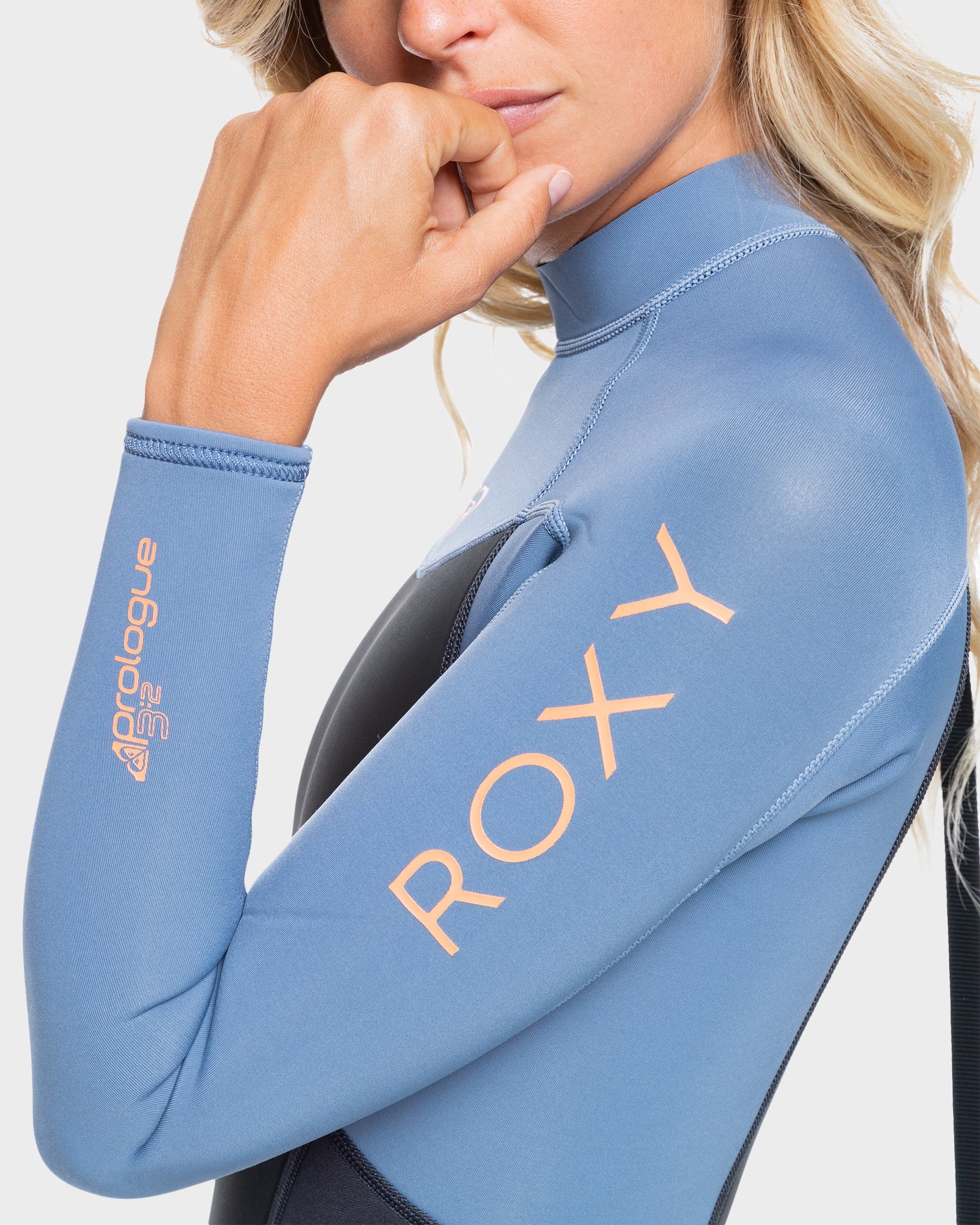 Womens 3/2mm Prologue Flatlock Back Zip Wetsuit