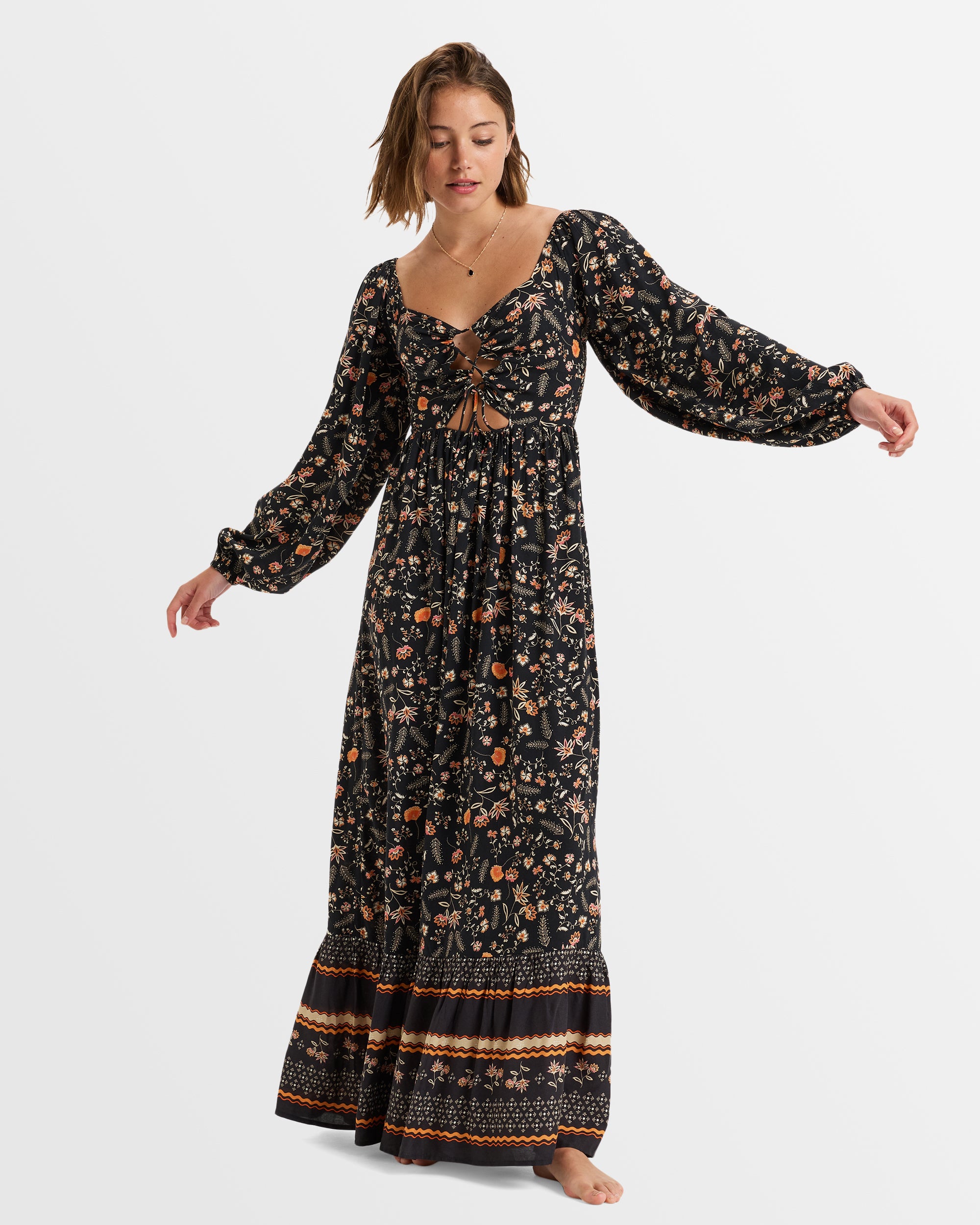Womens Holidaze Maxi Dress – Roxy