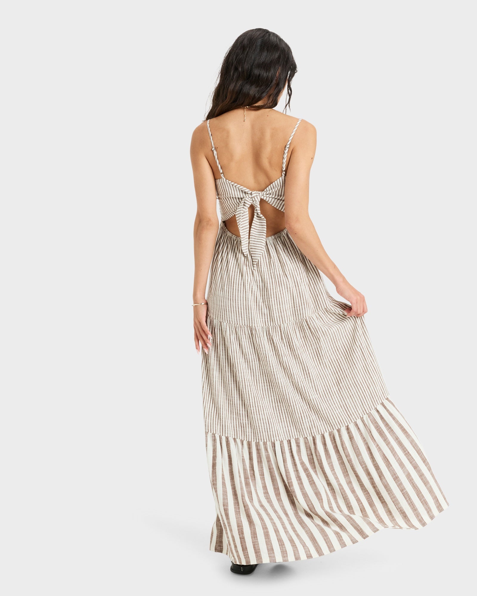 Womens Tropical Glow Maxi Dress