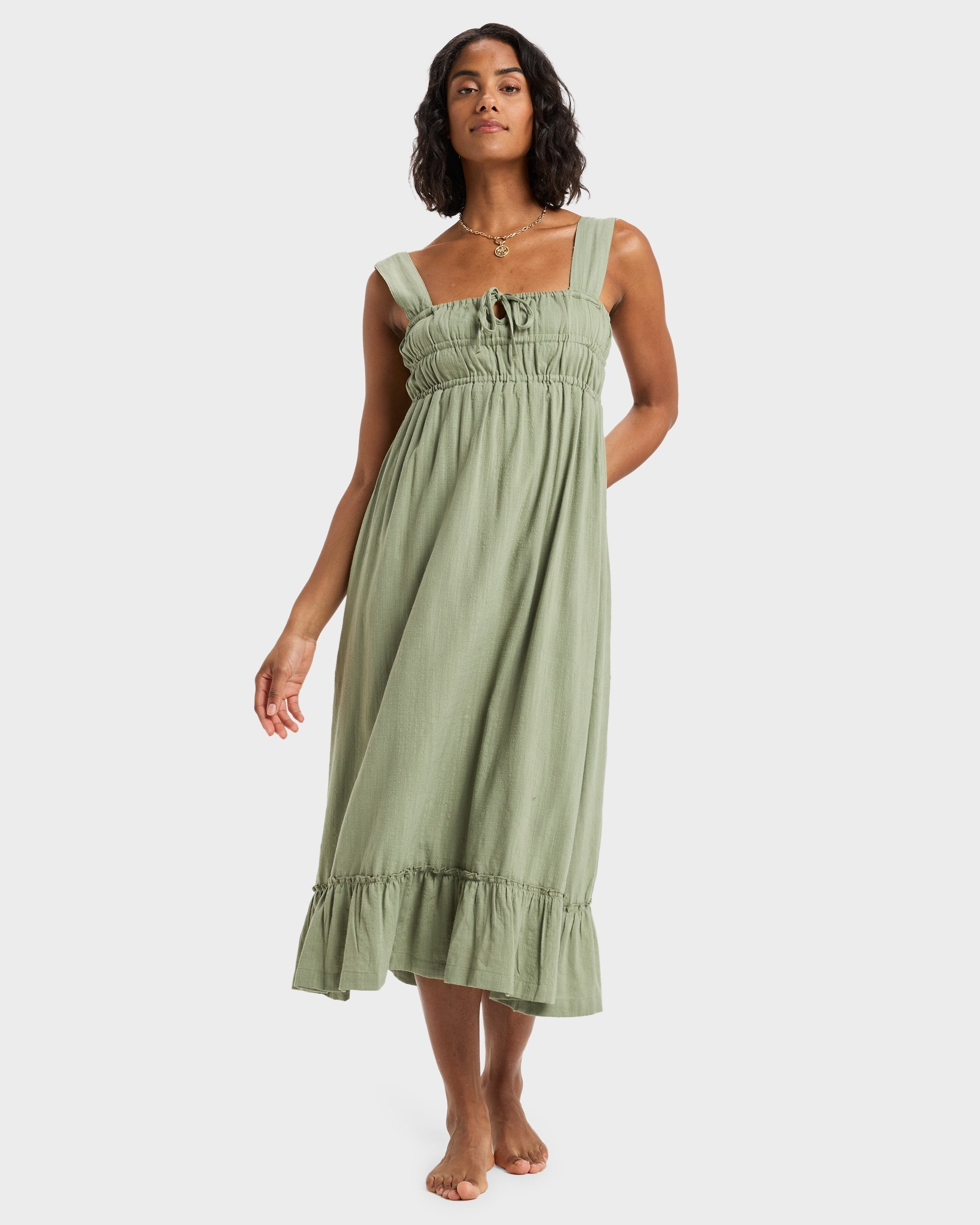 Womens Paradise Winds Midi Dress