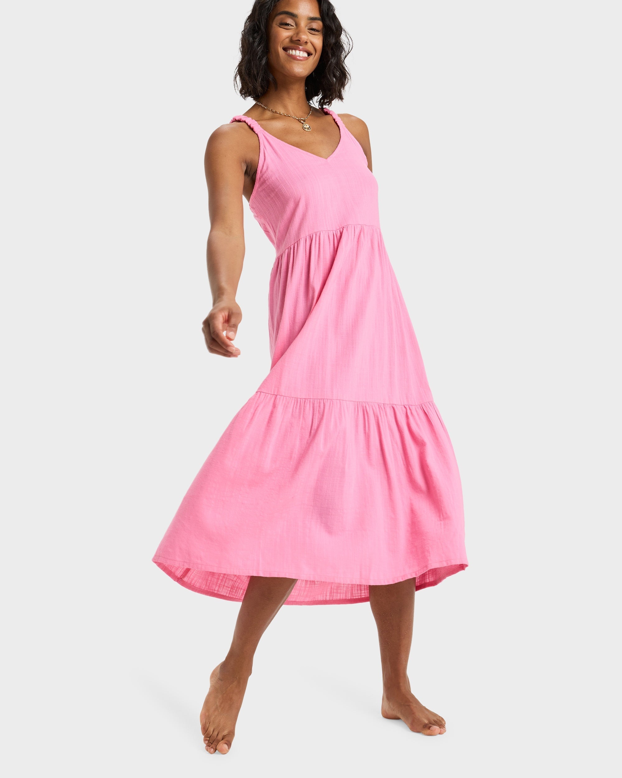 Womens Waiting Line Midi Dress