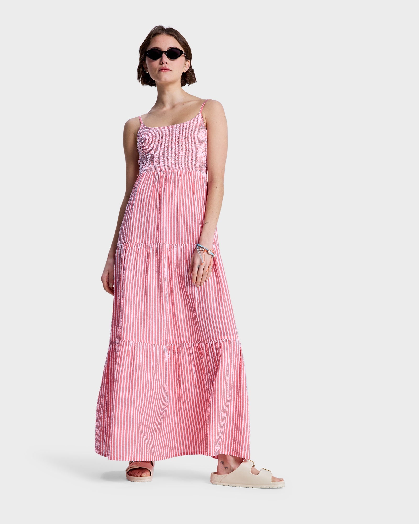 Womens Tropical Glow Maxi Dress