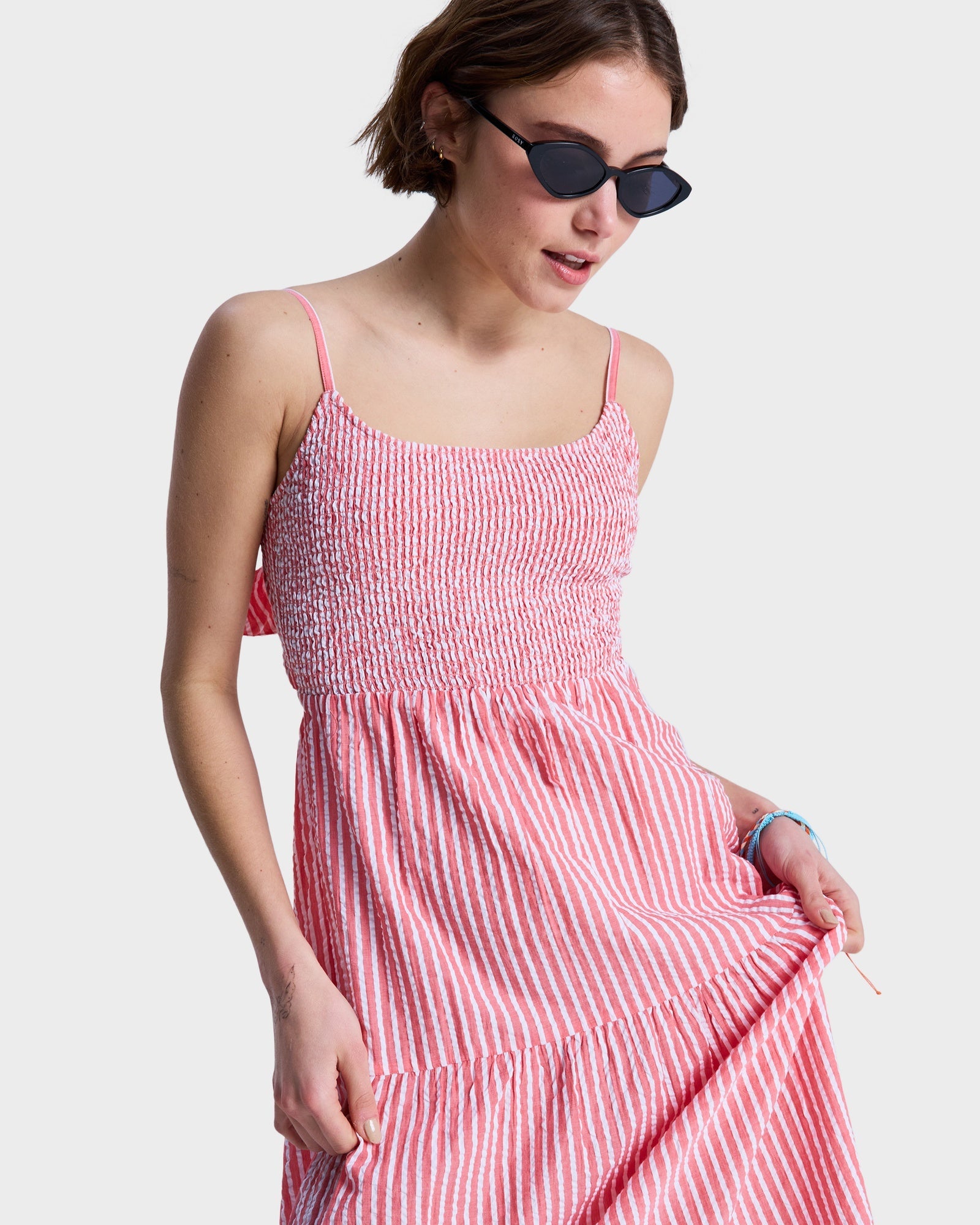 Womens Tropical Glow Maxi Dress