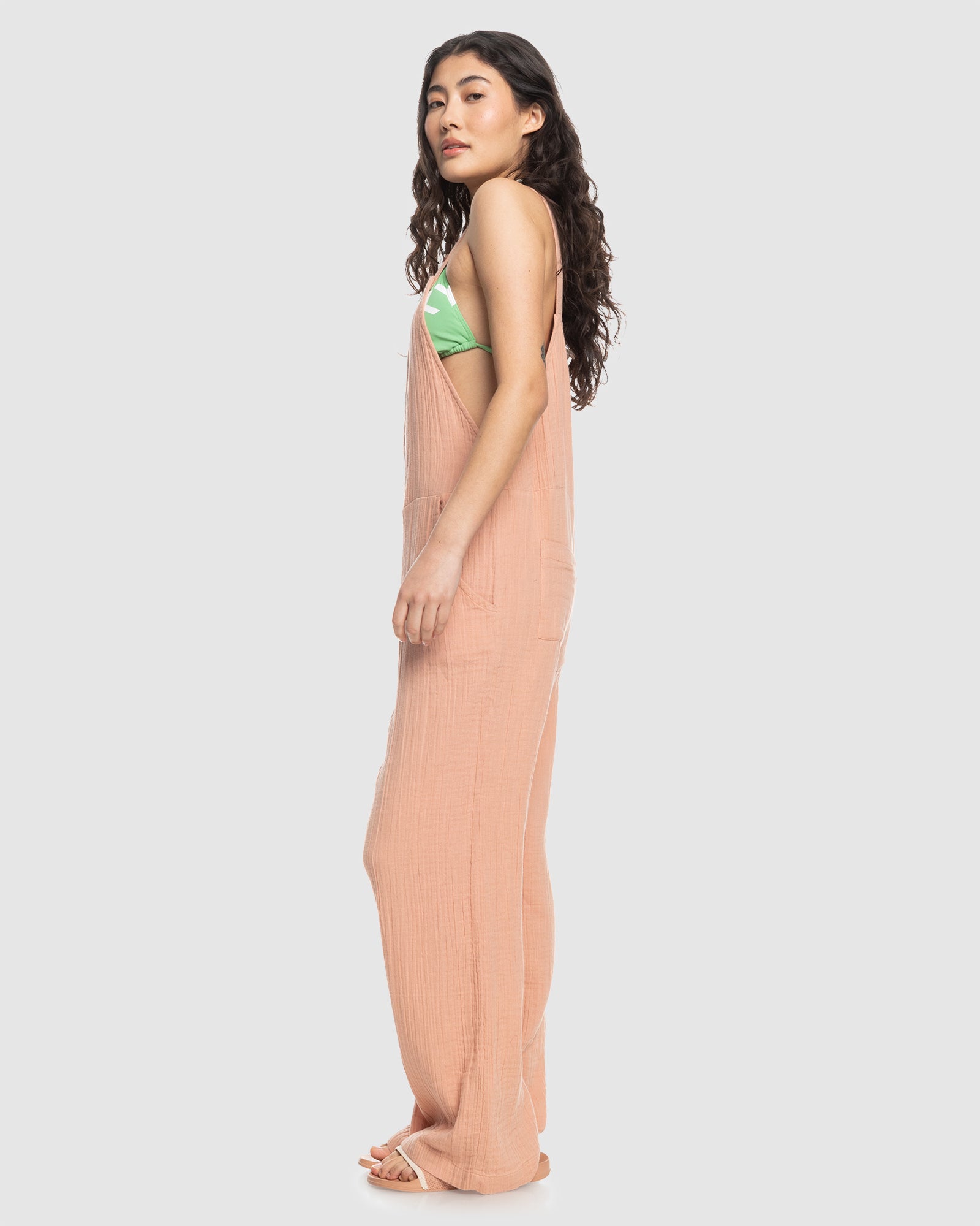 Womens Beachside Dreaming Strappy Jumpsuit