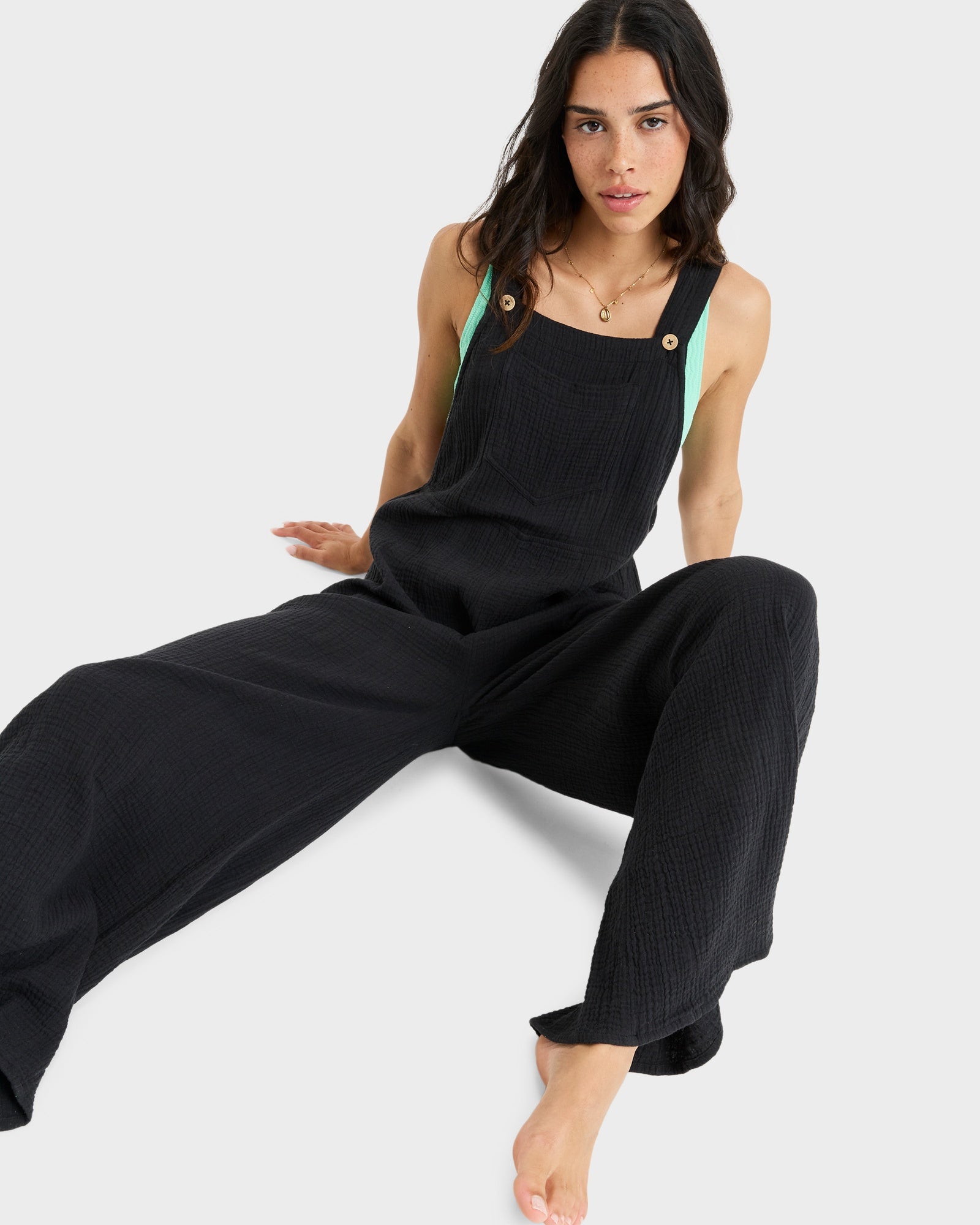 Womens Easy Isle Jumper Overalls