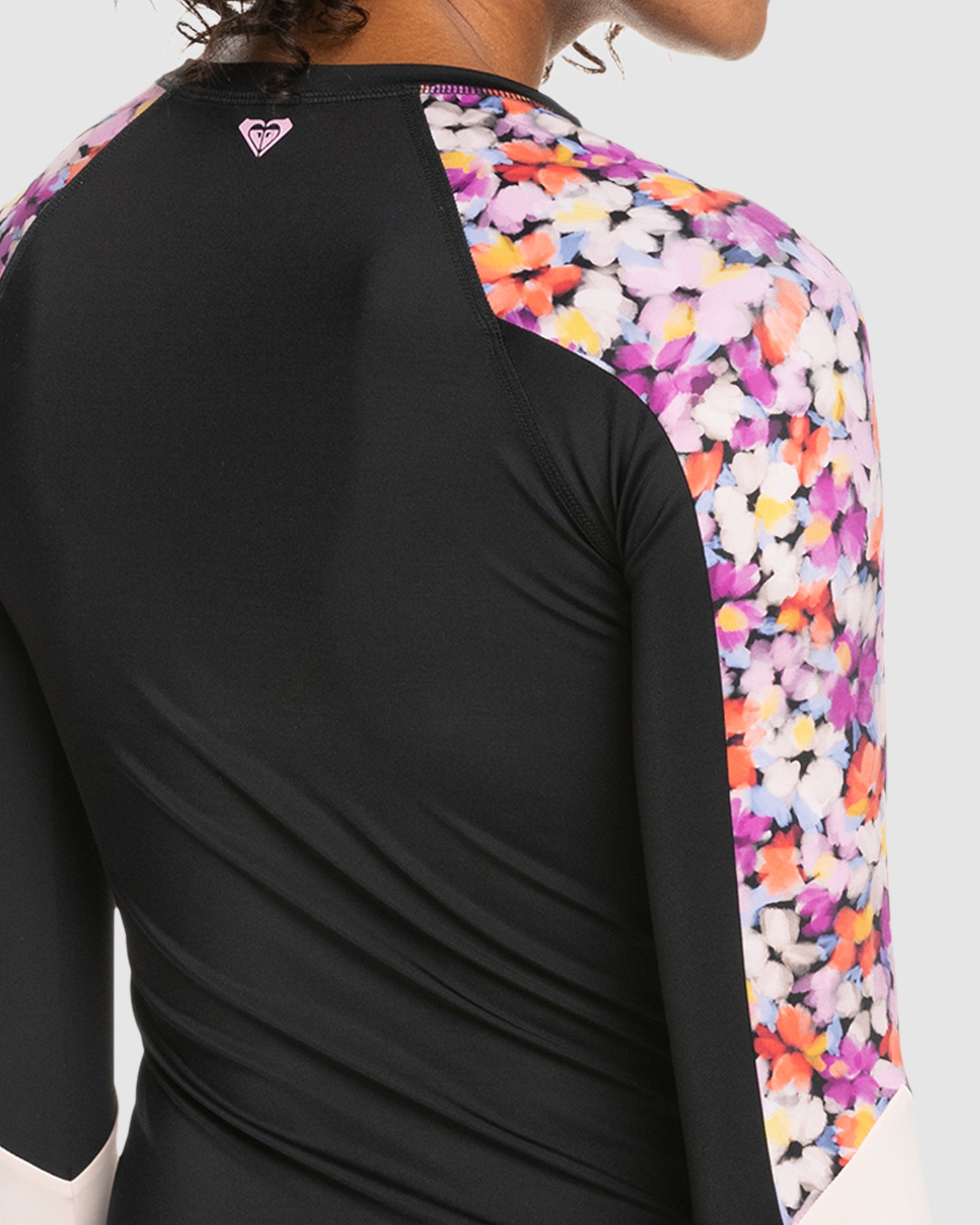 Womens Roxy Active Ls Lycra Top Rashguard