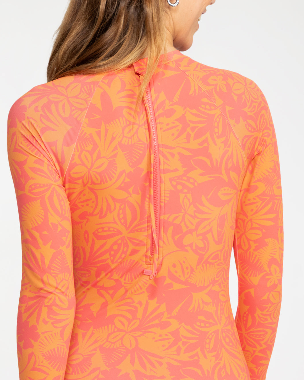 Womens Suntrip Long Sleeve One Piece Swimsuit