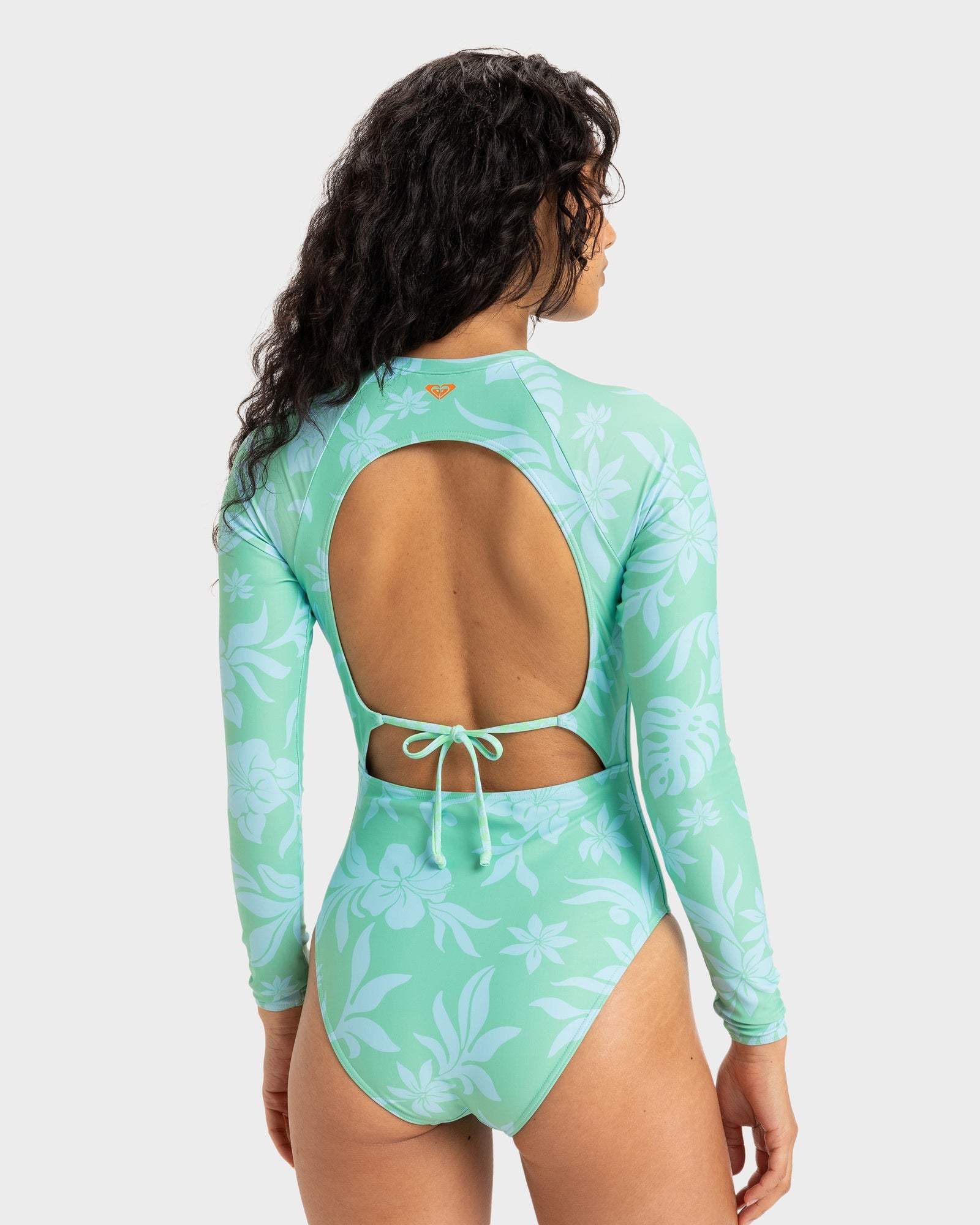 Womens Hula Hibiscus One Piece Swimsuit