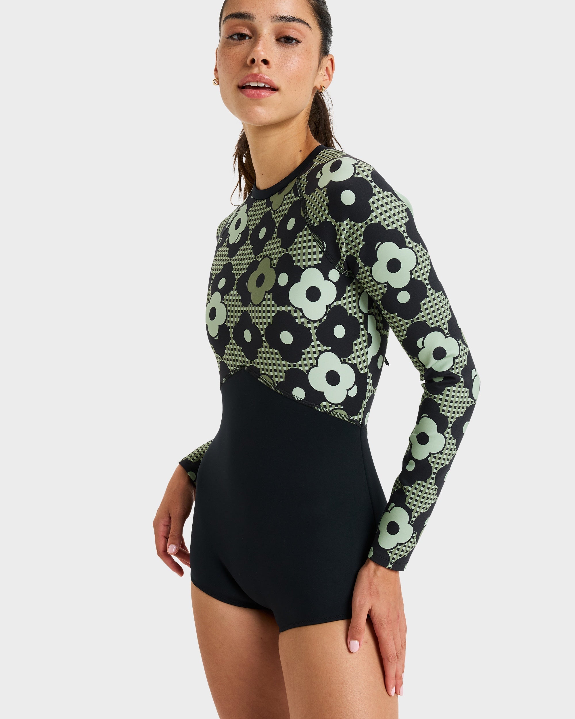 Womens Pro Wave Long Sleeve Rash Vest