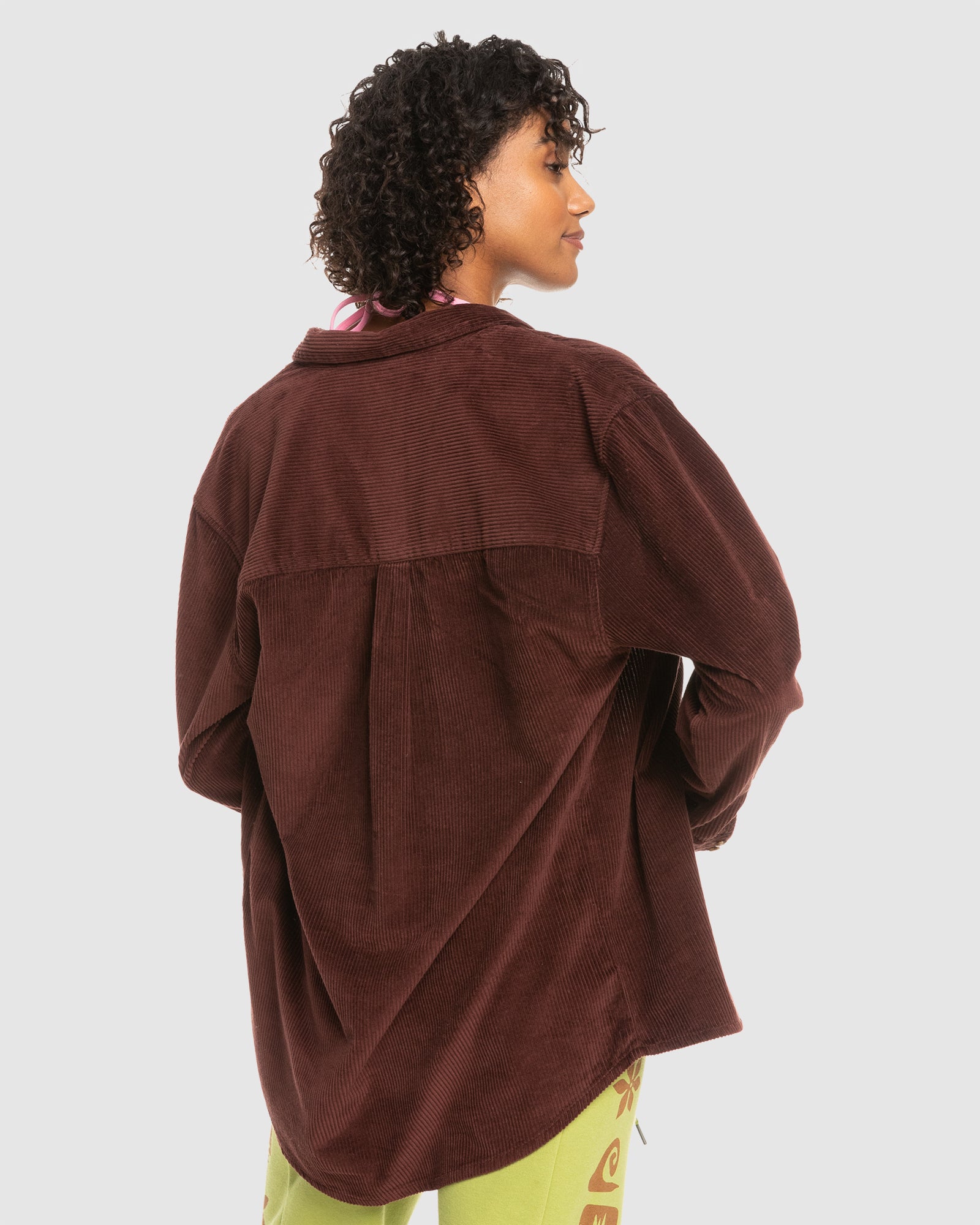 Womens Let It Go Cord Shirt