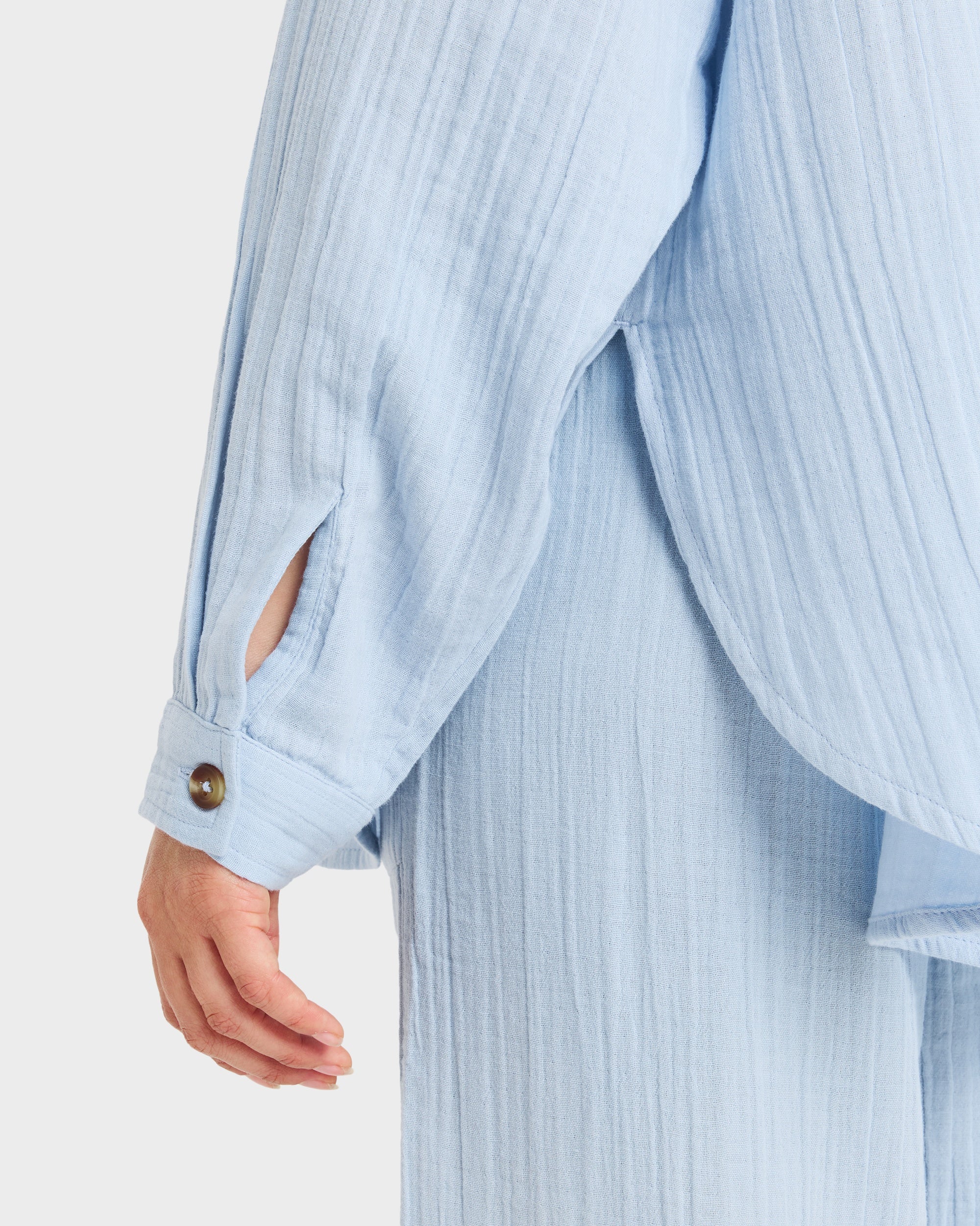 Womens Morning Time Long Sleeve Shirt