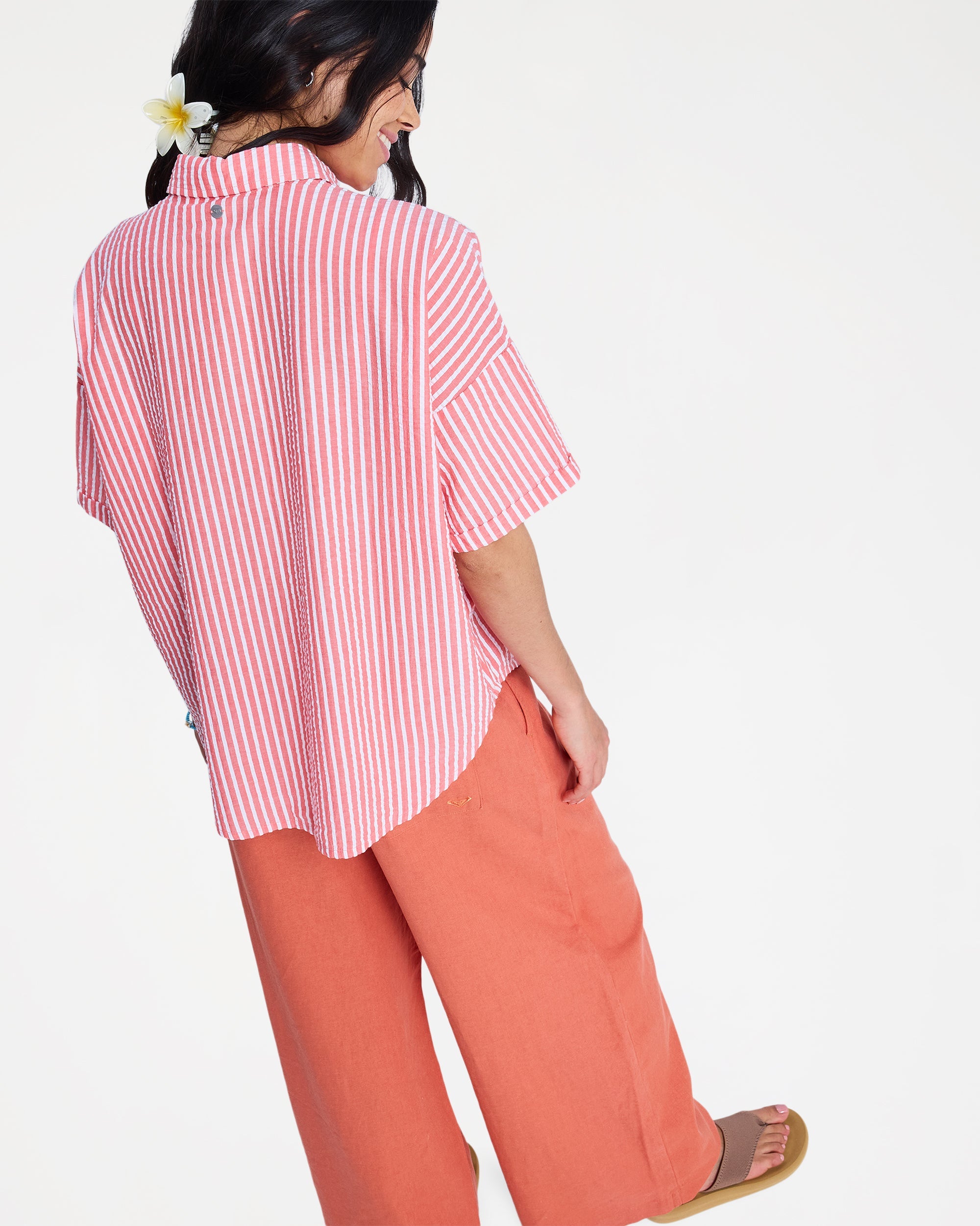 Womens Beachy Short Sleeve Shirt