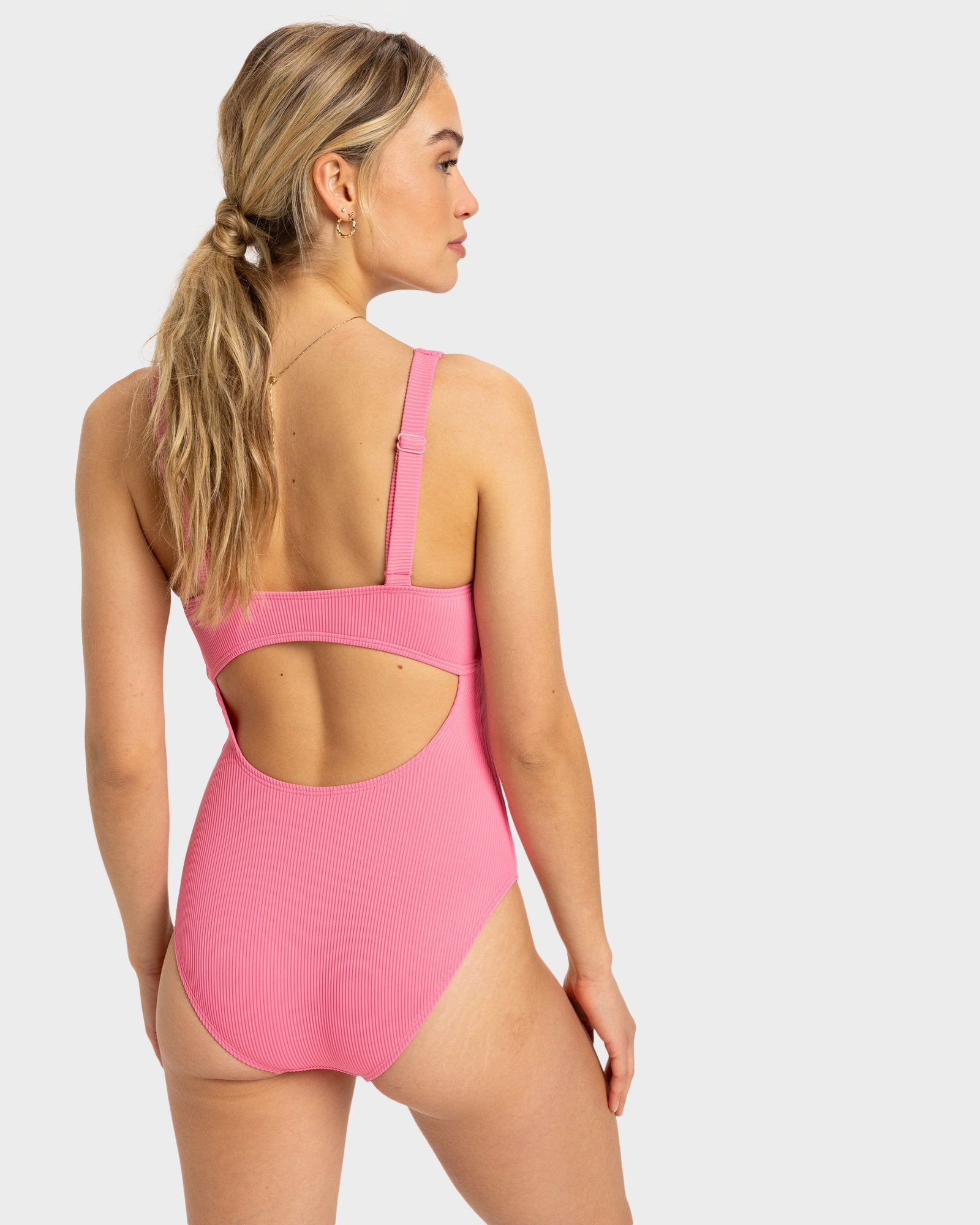 Womens Rib Roxy Love One Piece Swimsuit