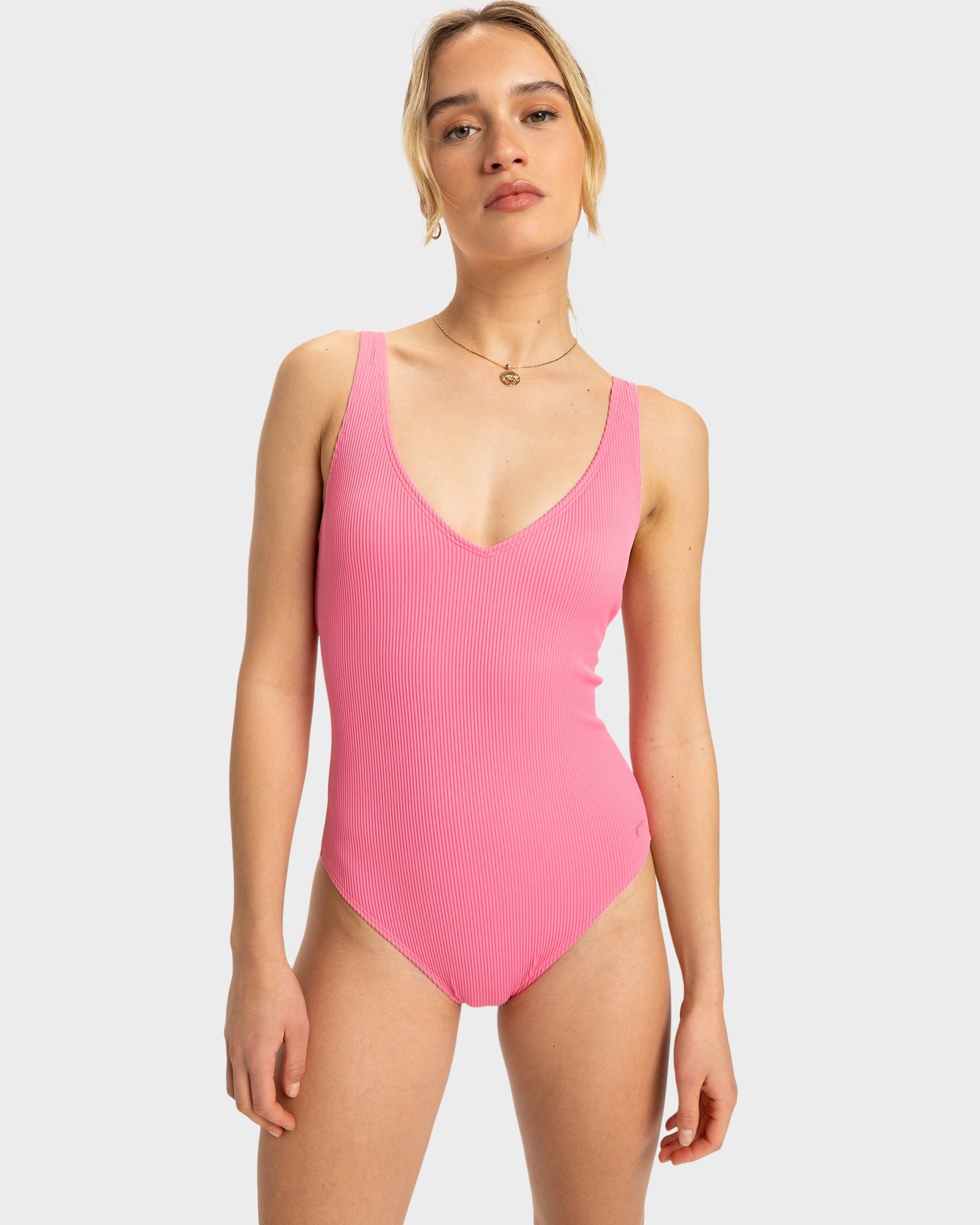 Womens Rib Roxy Love One Piece Swimsuit