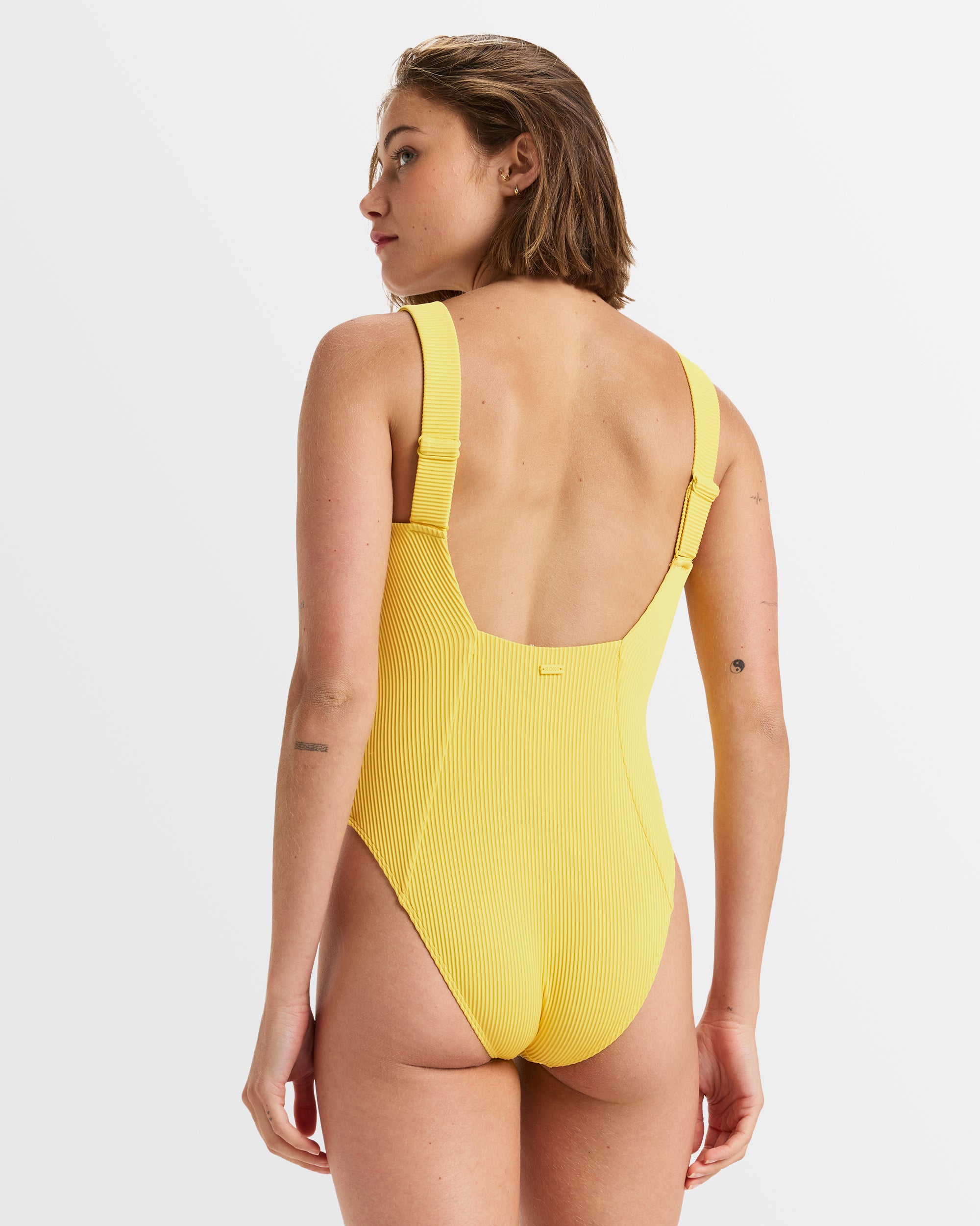 Womens Rib Roxy Love One Piece Swimsuit