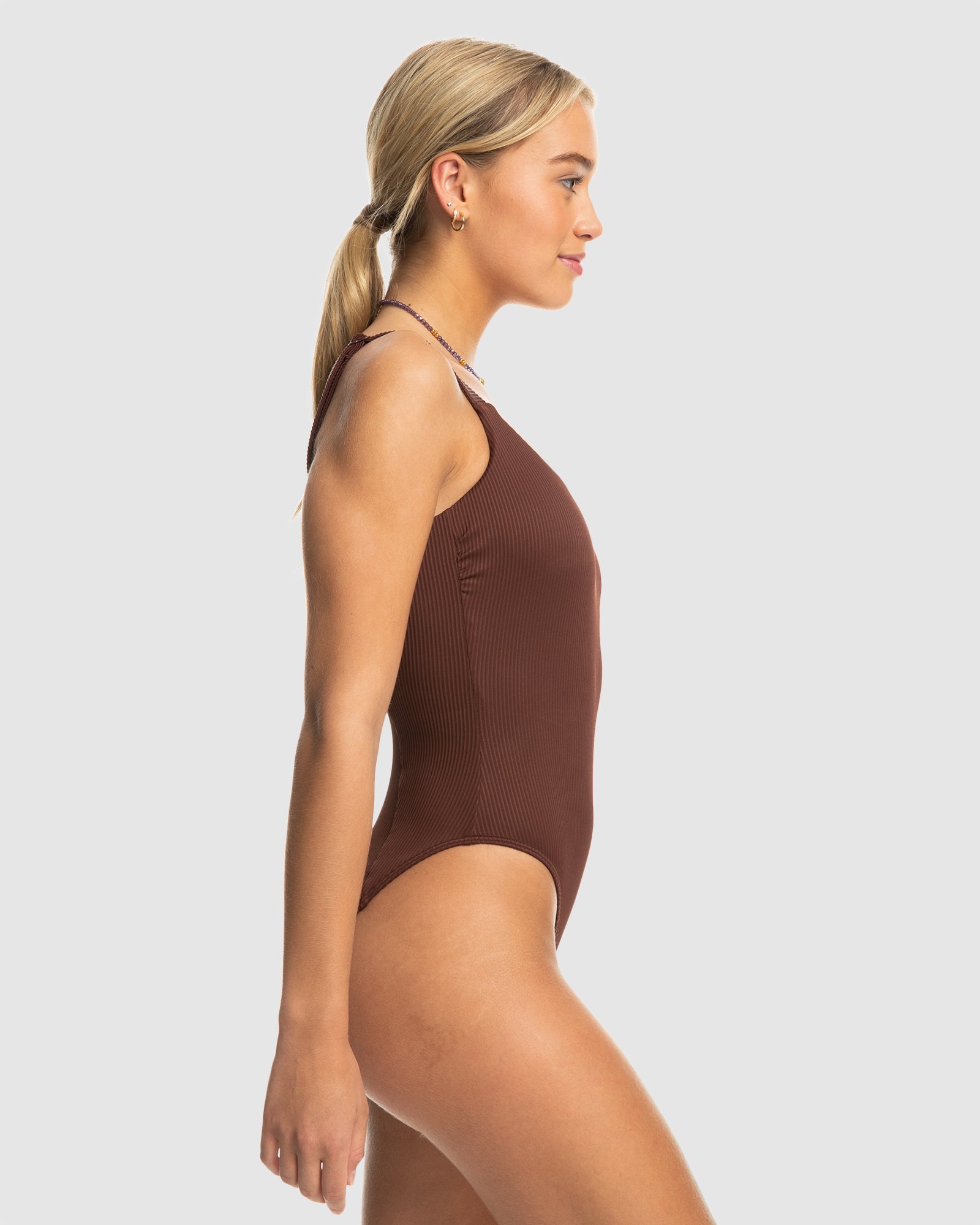 Womens Rib Roxy Love One Piece Swimsuit