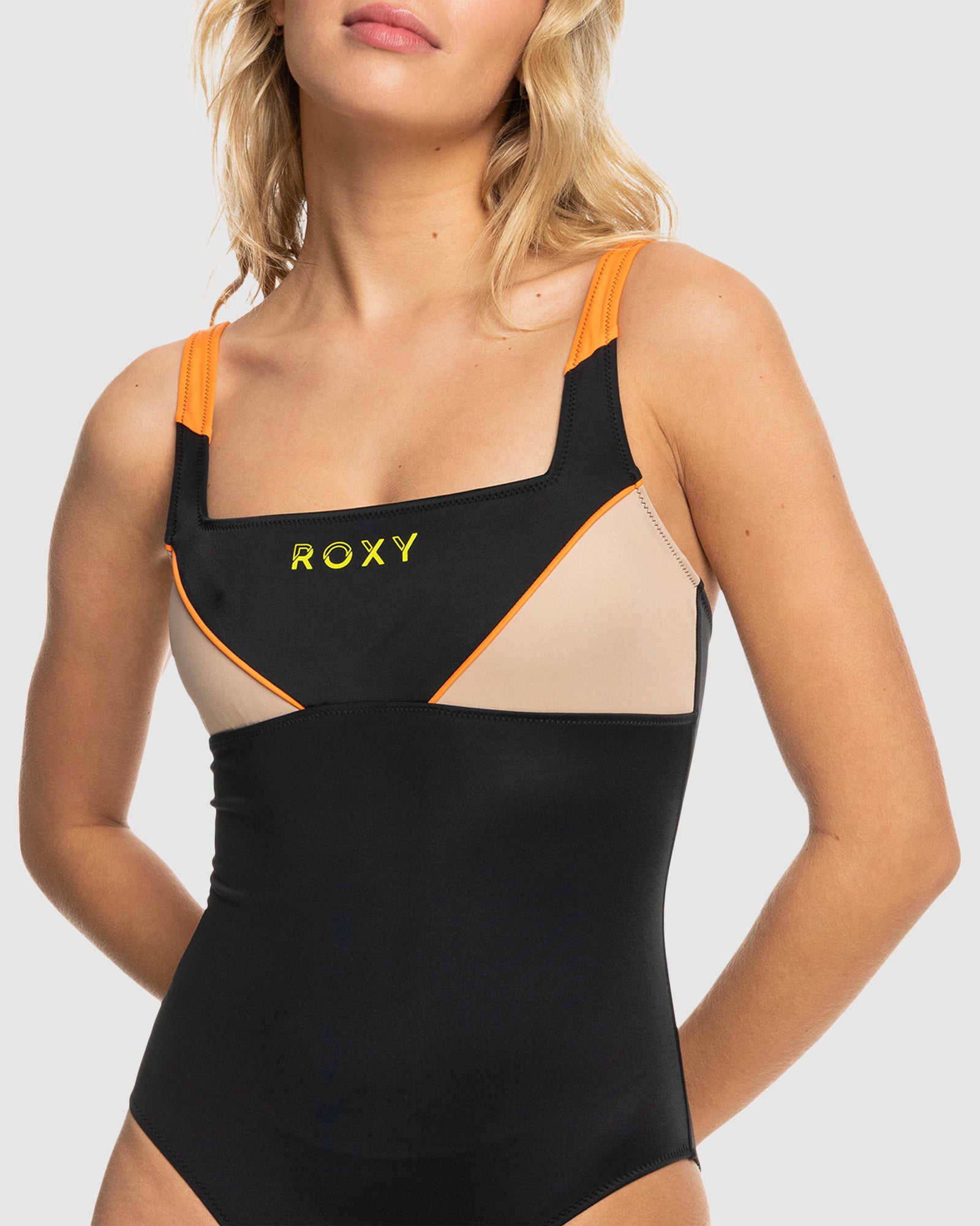 Womens Roxy Active Aop One Piece Swimsuit