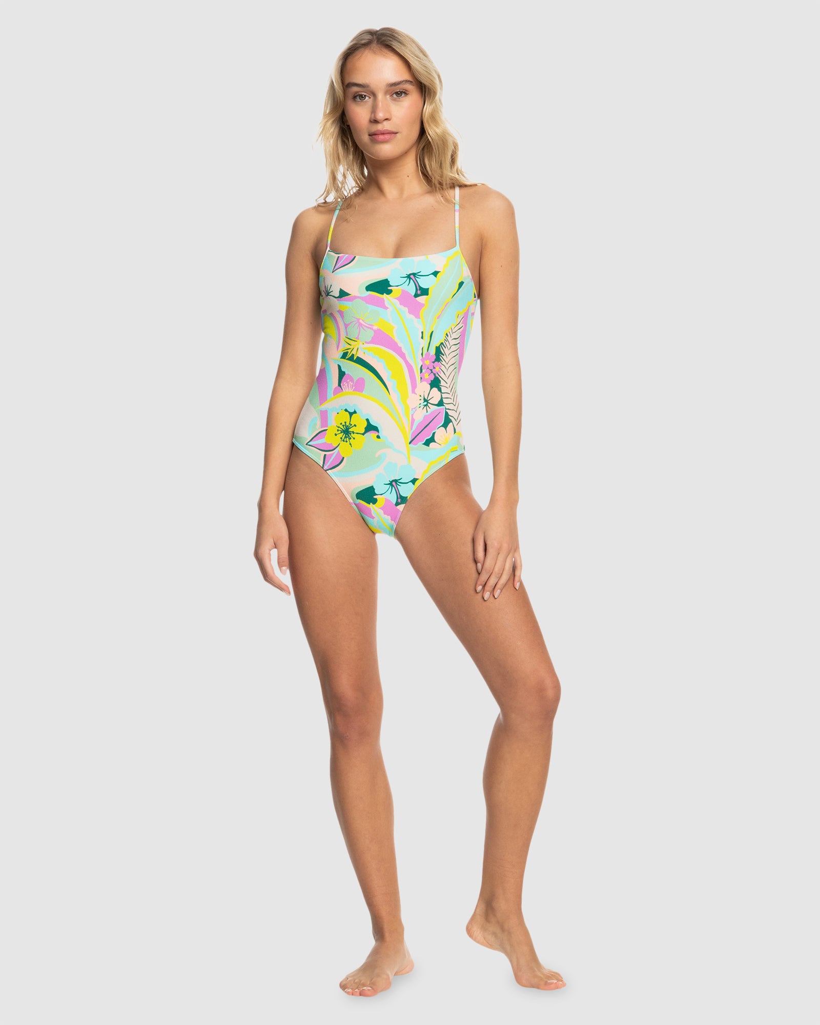 Womens Rave Wave One Piece Swimsuit