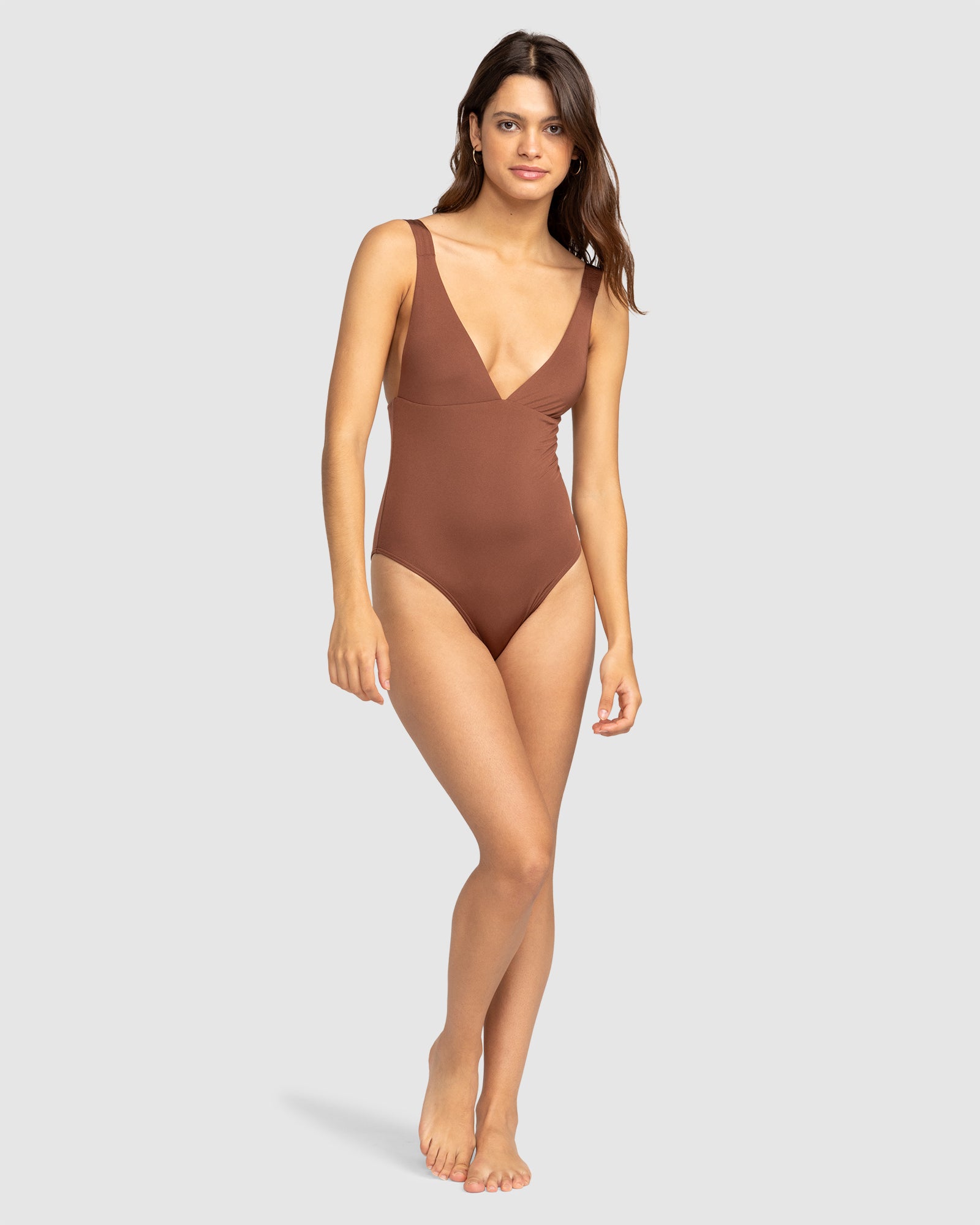 Womens Silky Island High Leg One Piece Swimsuit