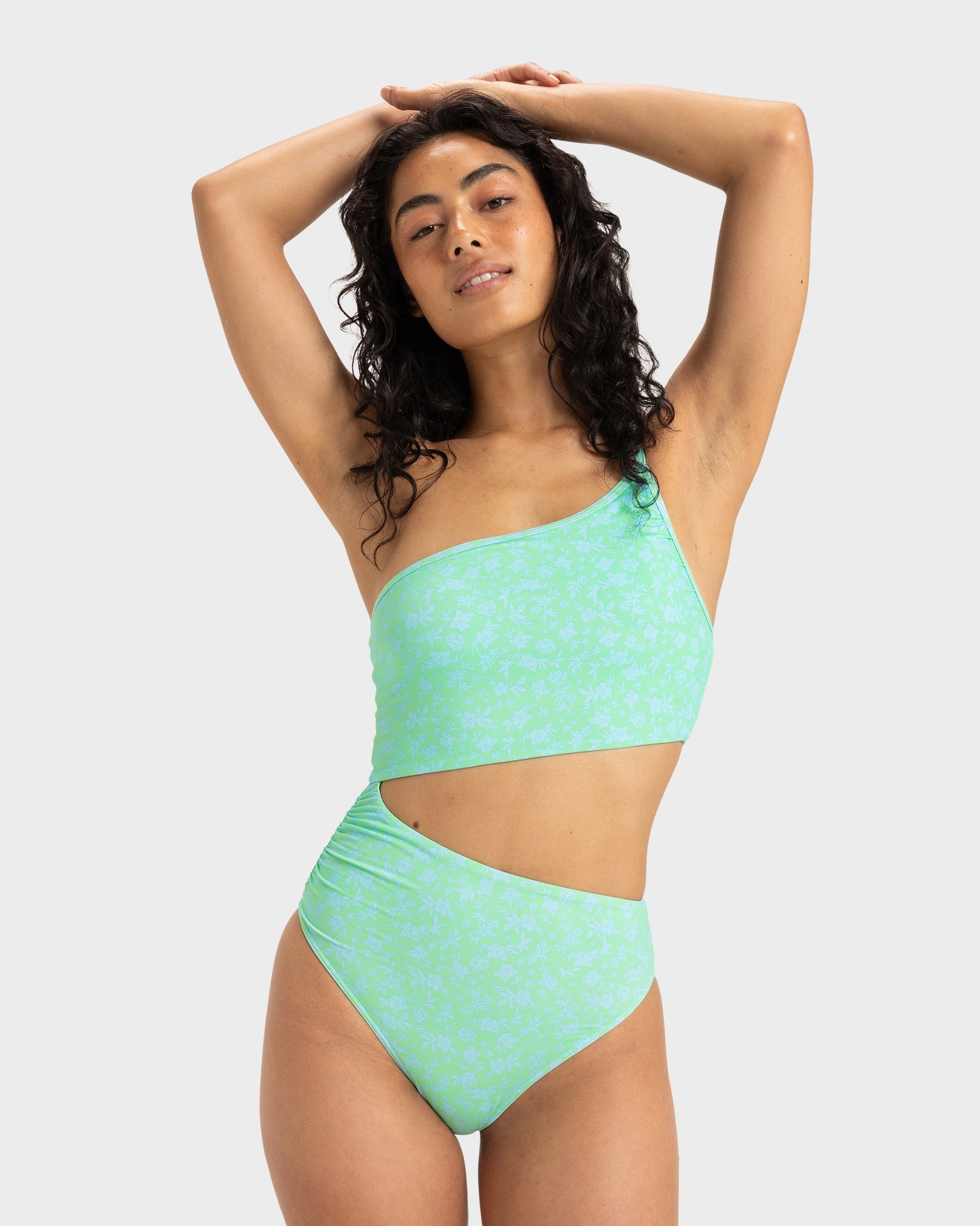 Womens Mini Hula One Piece Swimsuit – Roxy - Main Image