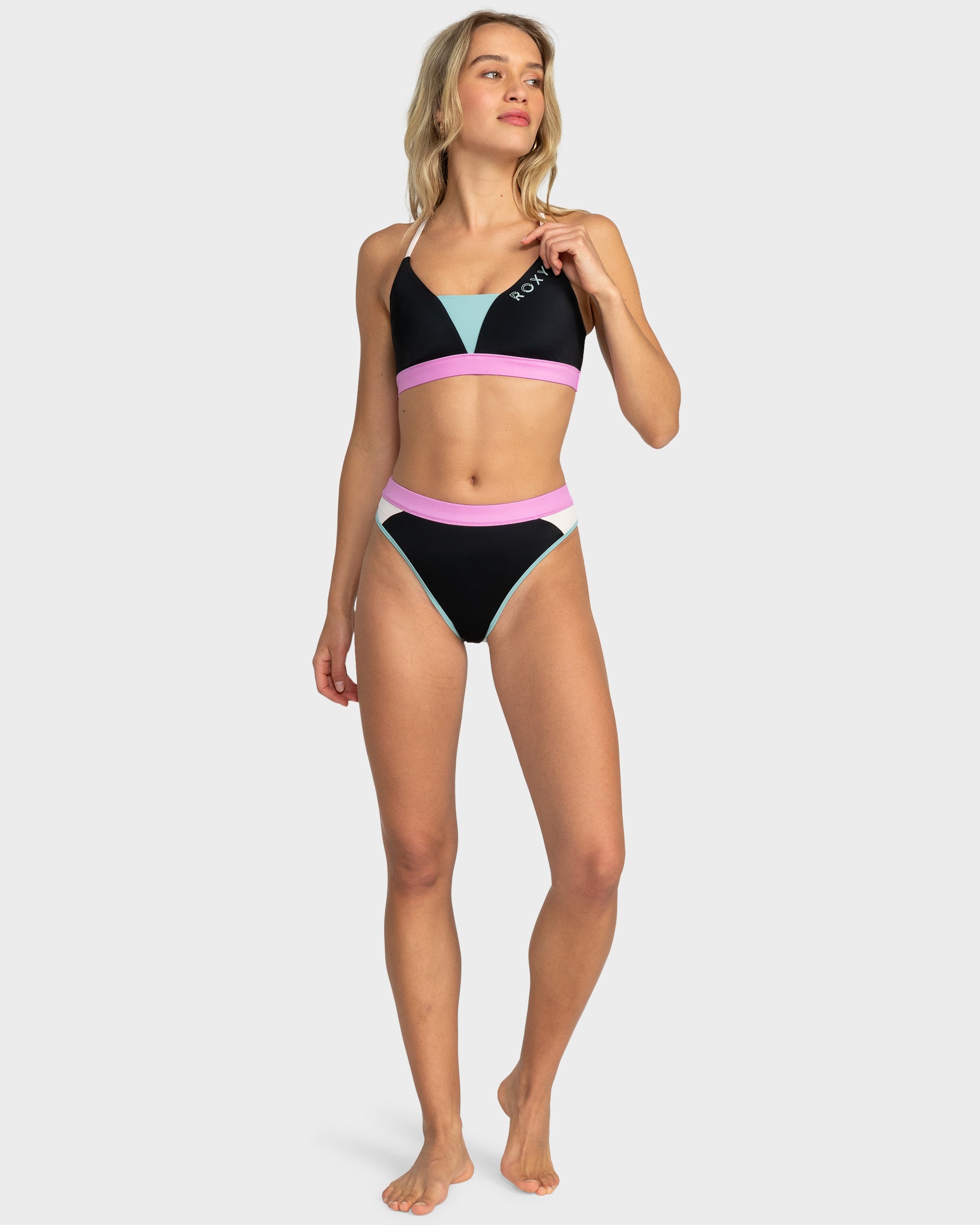 Womens Roxy Active Midwaist Bikini Bottom