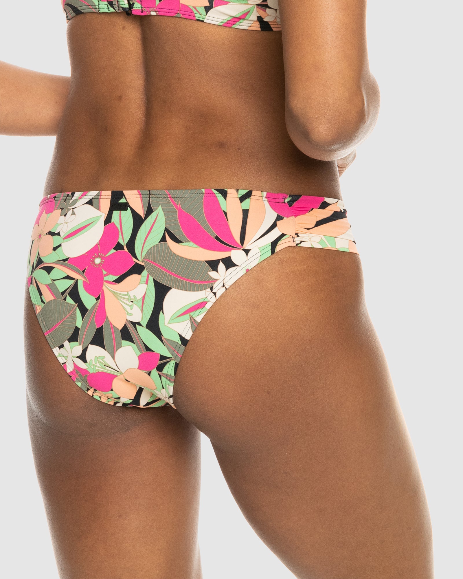 Womens Printed Beach Classics Moderate Bikini Bottom