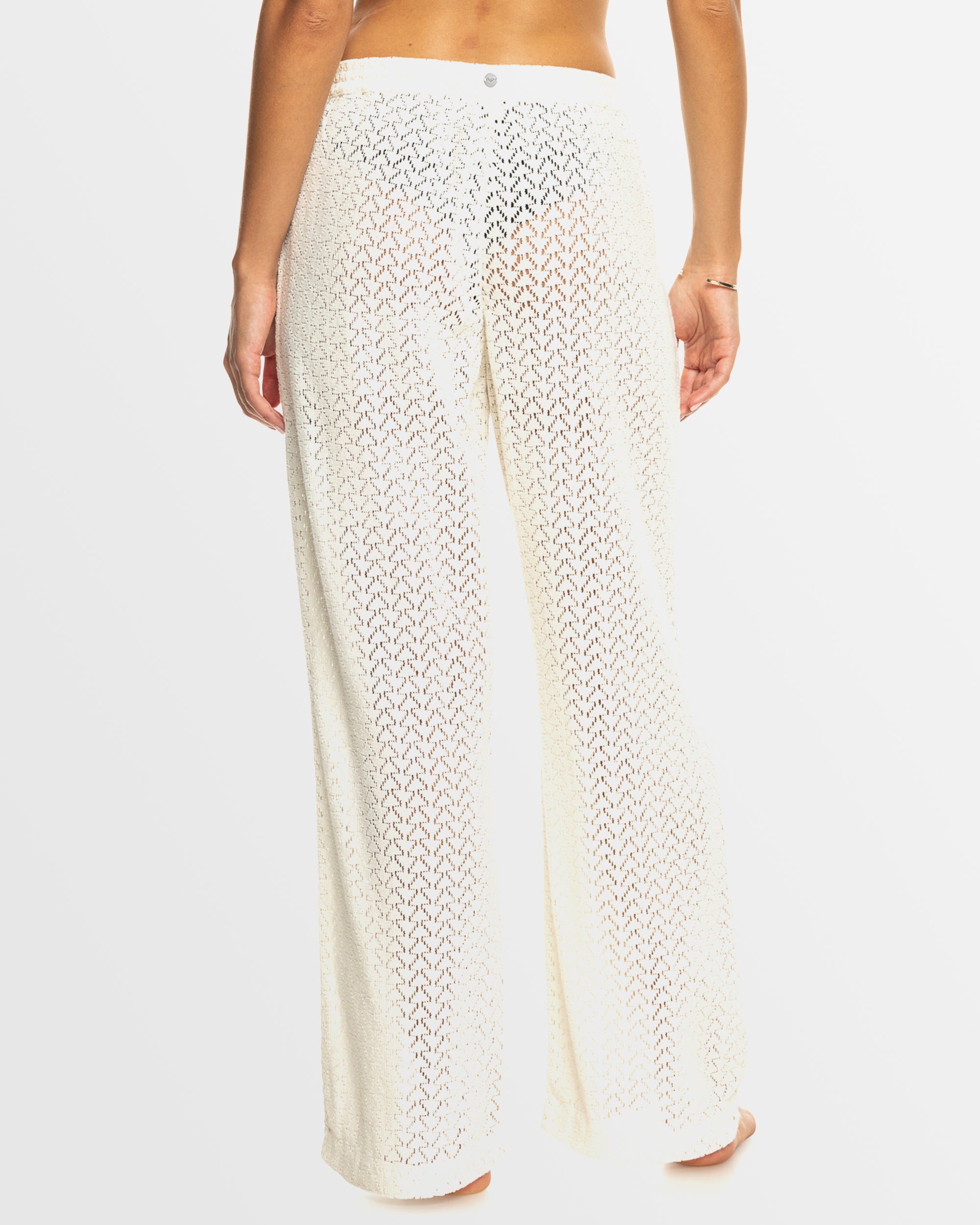 Womens Mood Moving Crochet Beachy Pant