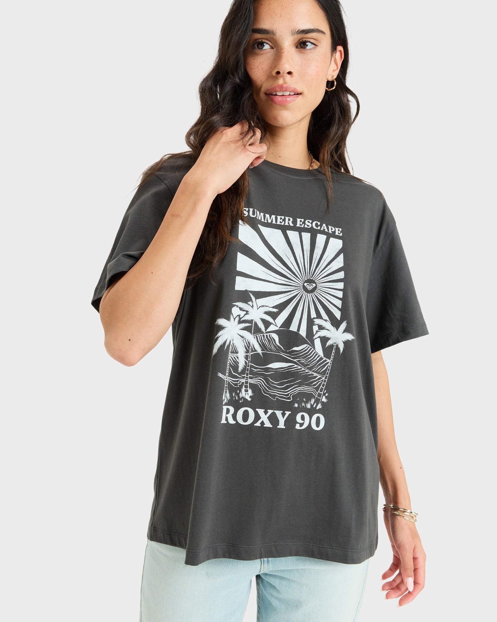 Womens Hang Loose The Sky T-Shirt