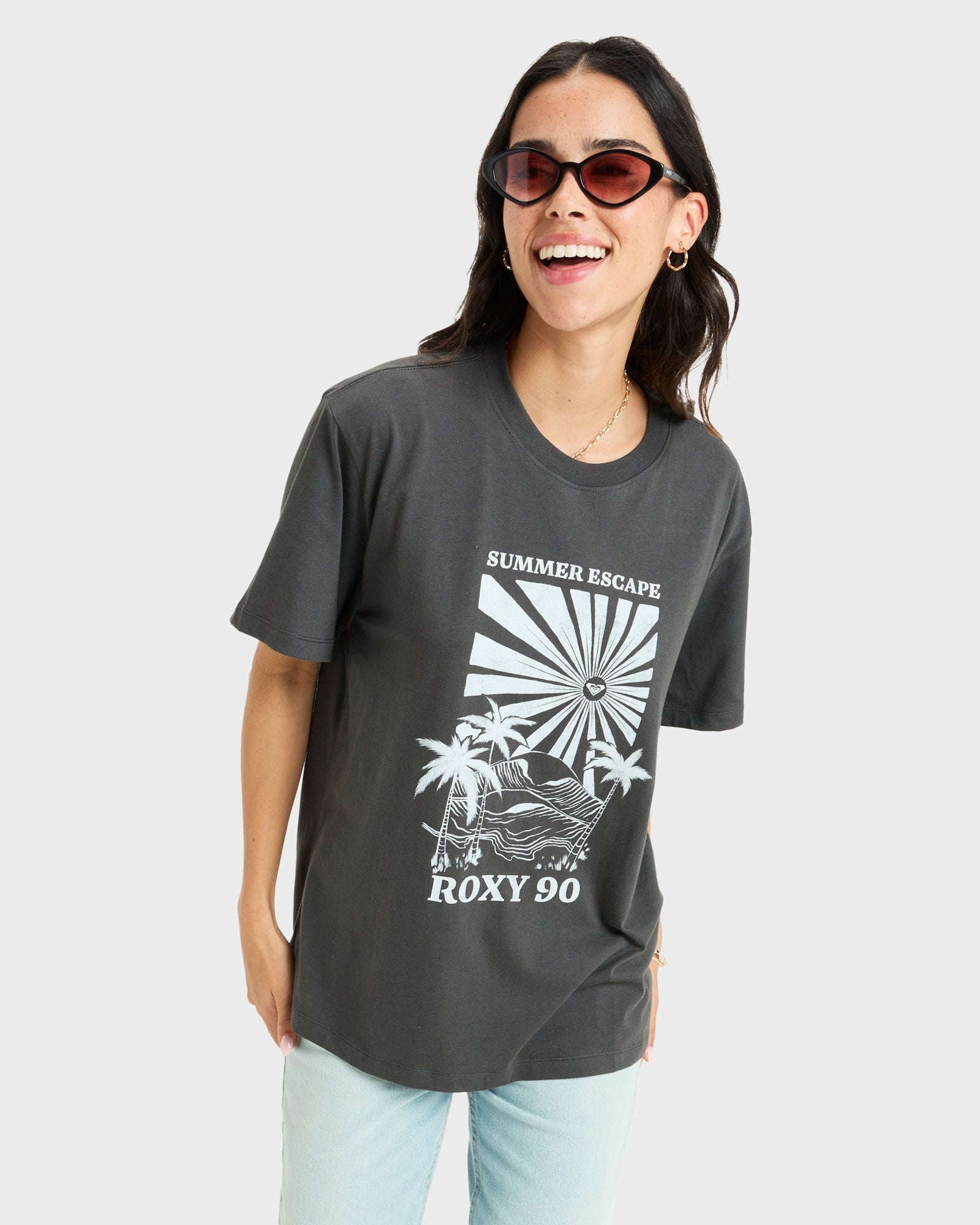 Womens Hang Loose The Sky T-Shirt