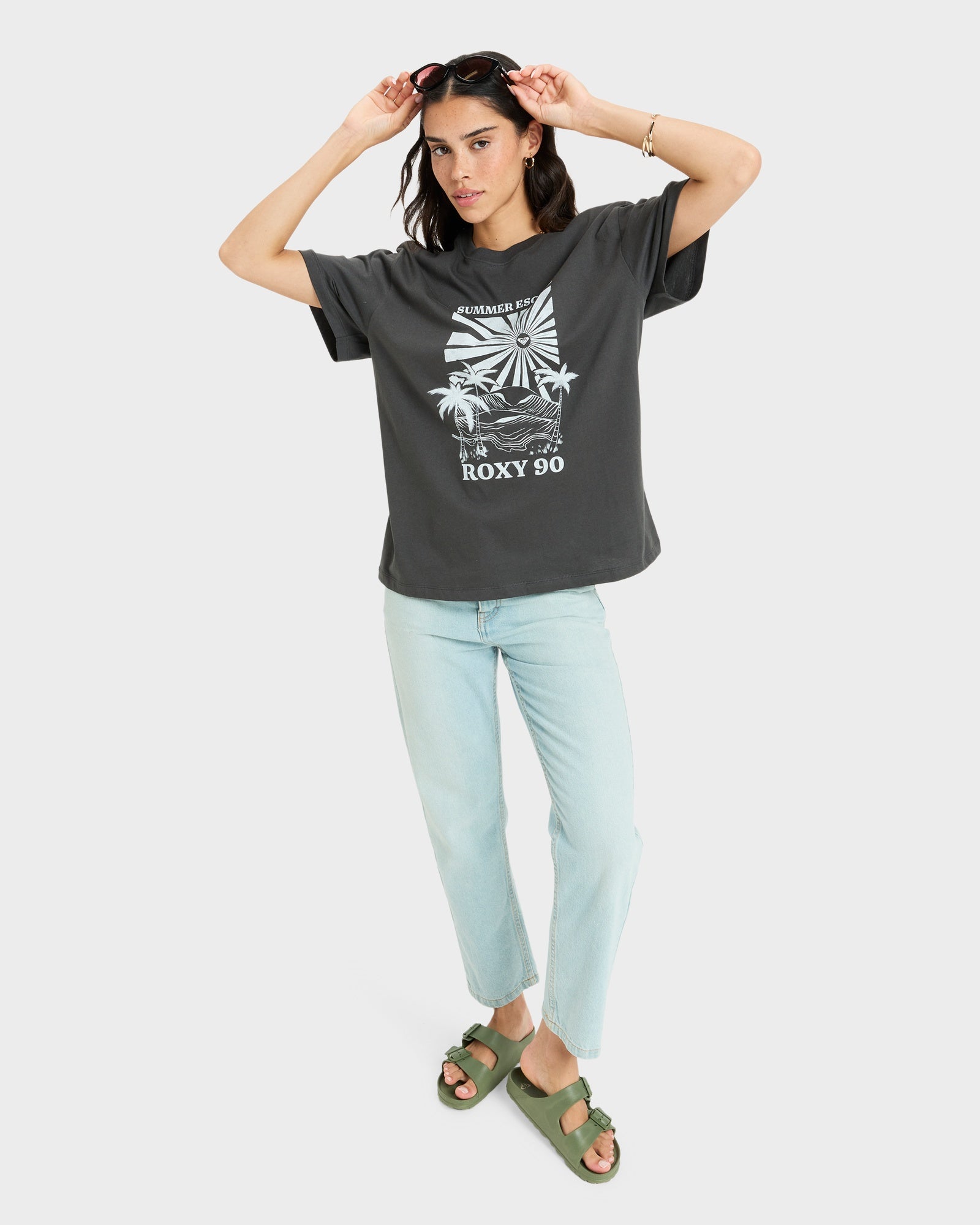 Womens Hang Loose The Sky T-Shirt