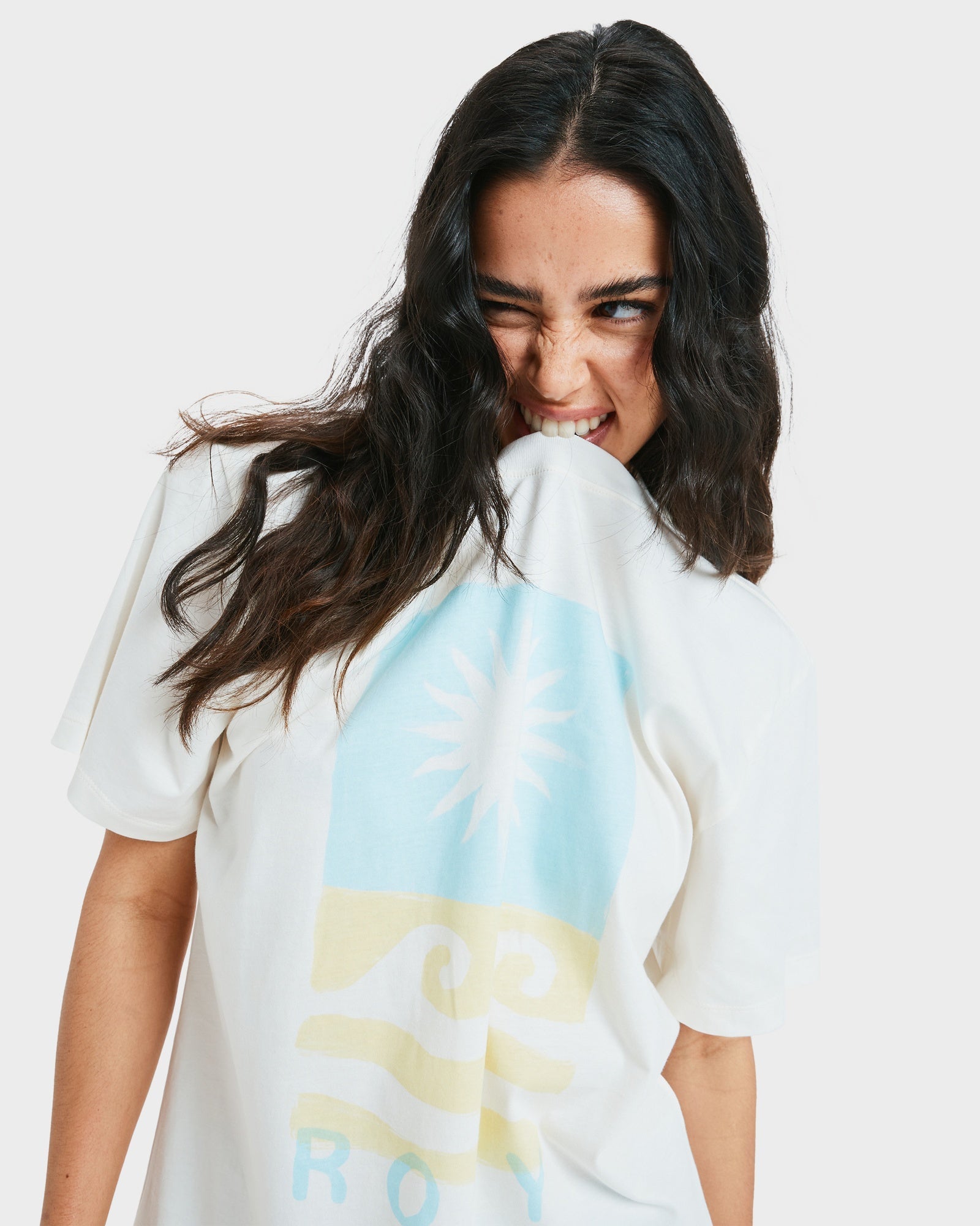 Womens Hangloose Postet T-Shirt