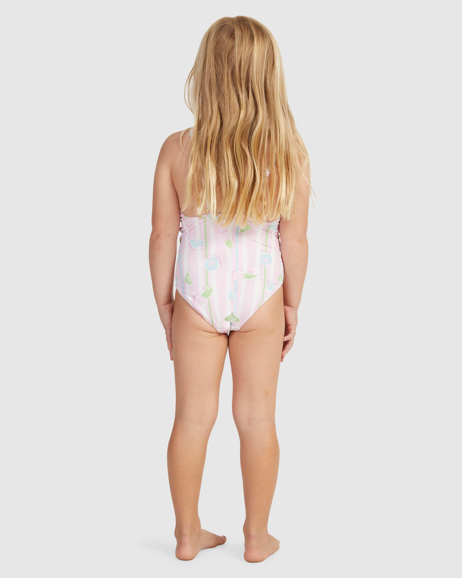 Girls 2-7 Pineapple Line One Piece One Piece Swim