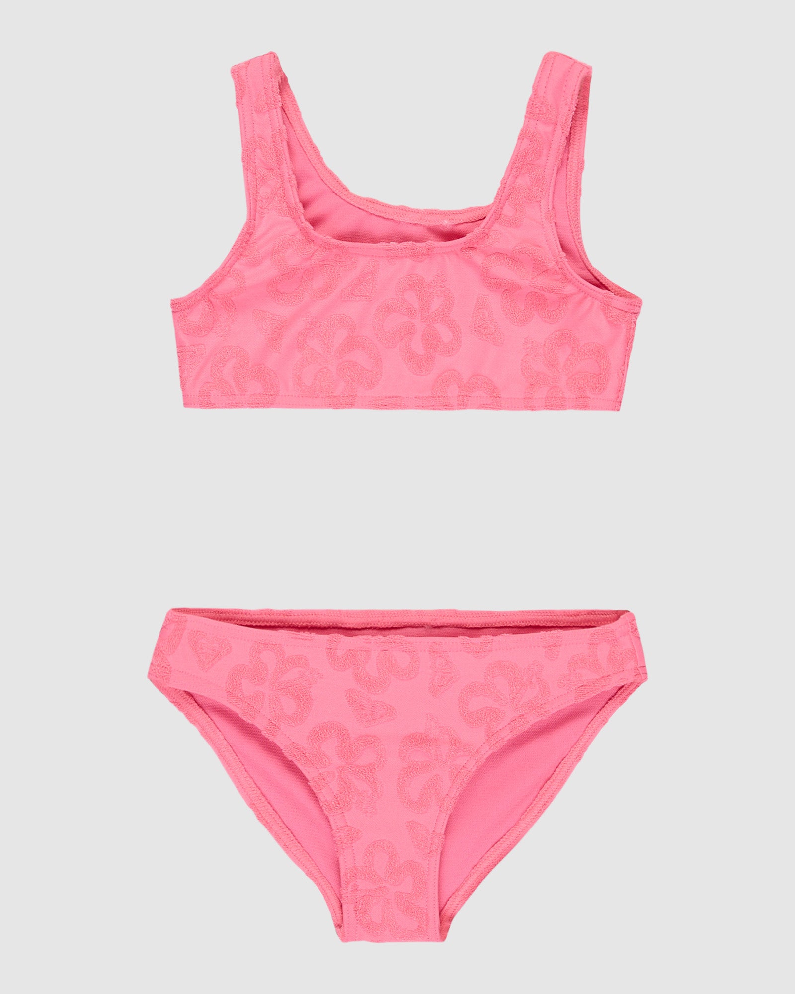 Girls 2-7 Flip Flower Two Piece