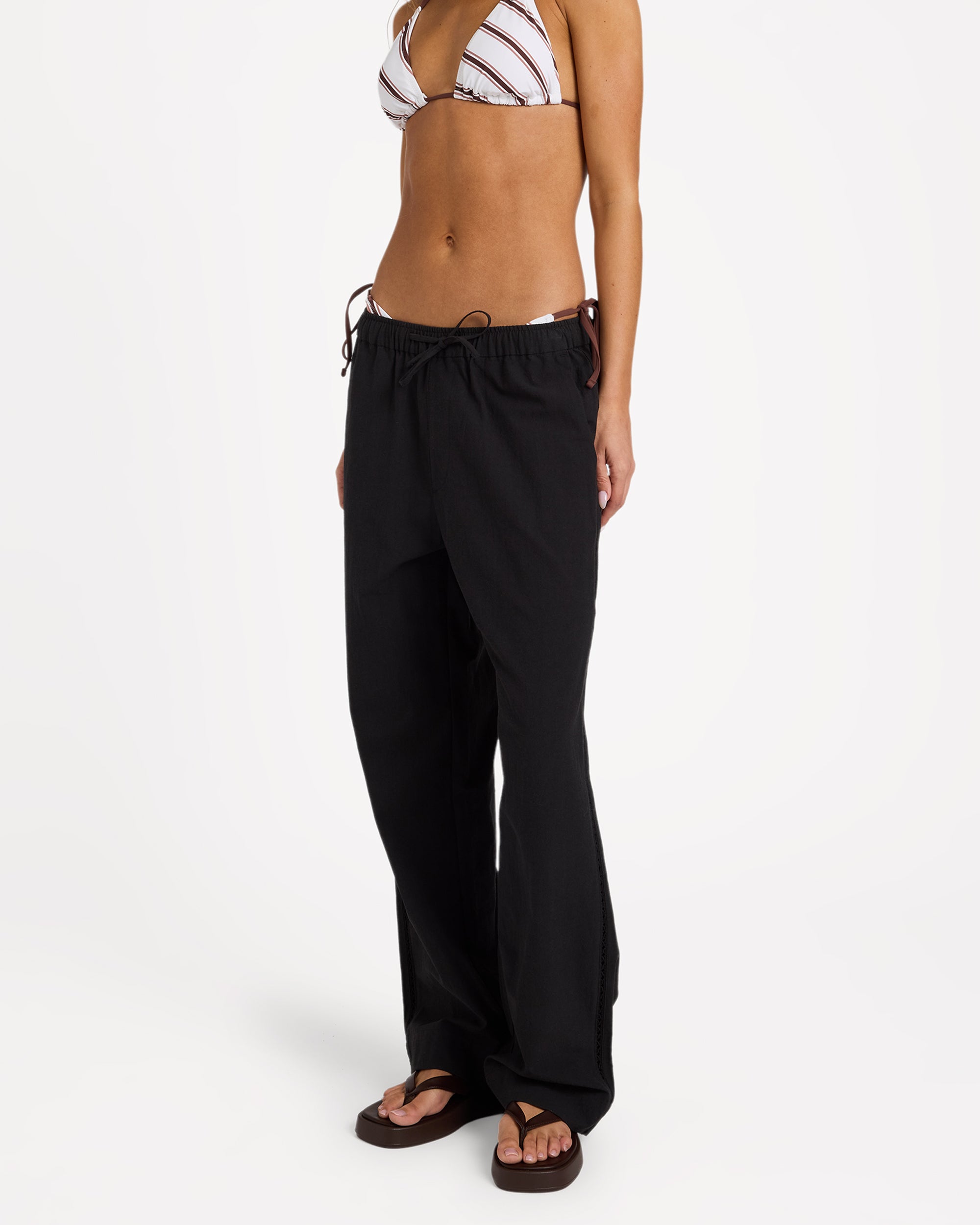 Womens Sun Lover Linen Pants