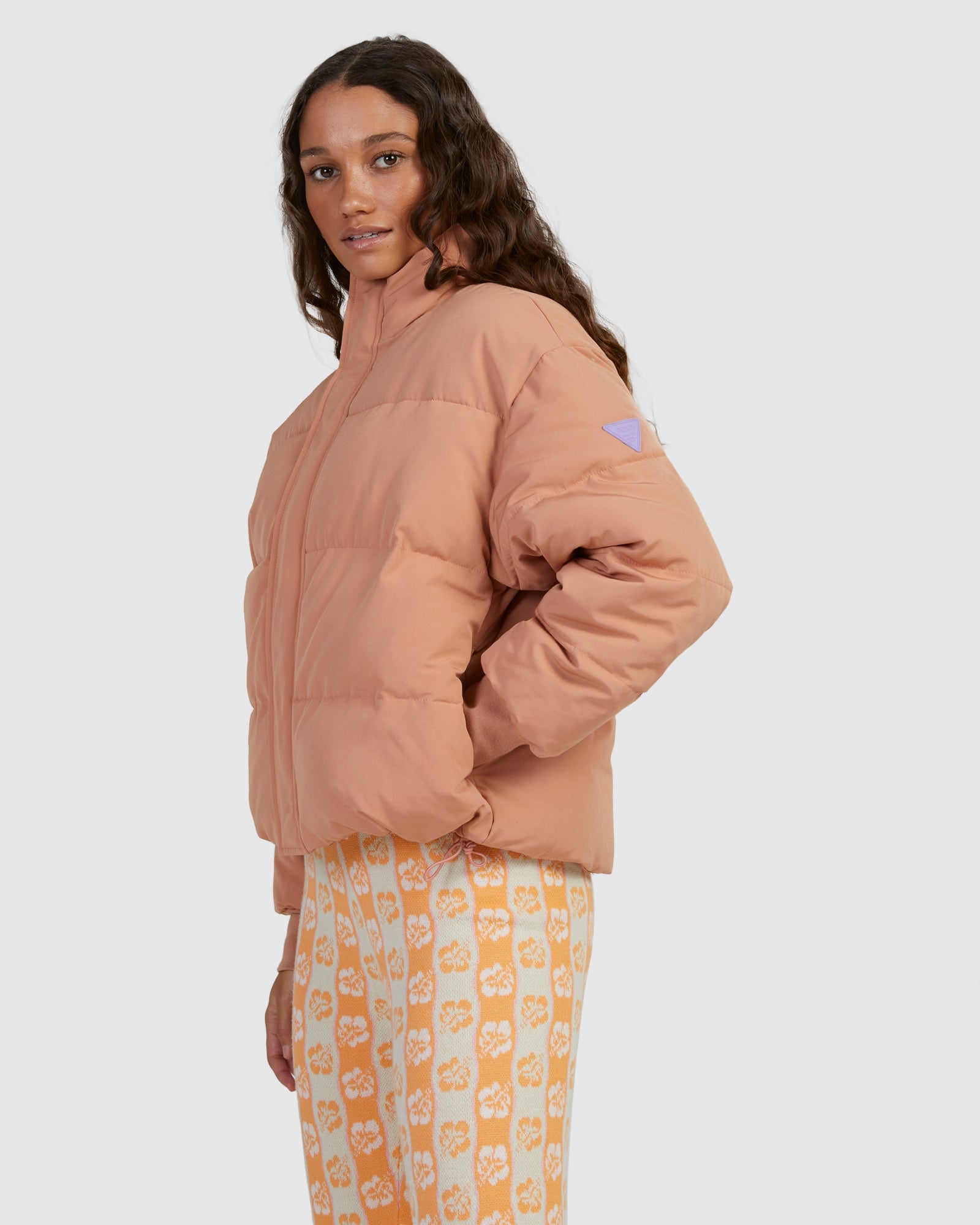 Womens New Age Crop Puffer Jackets