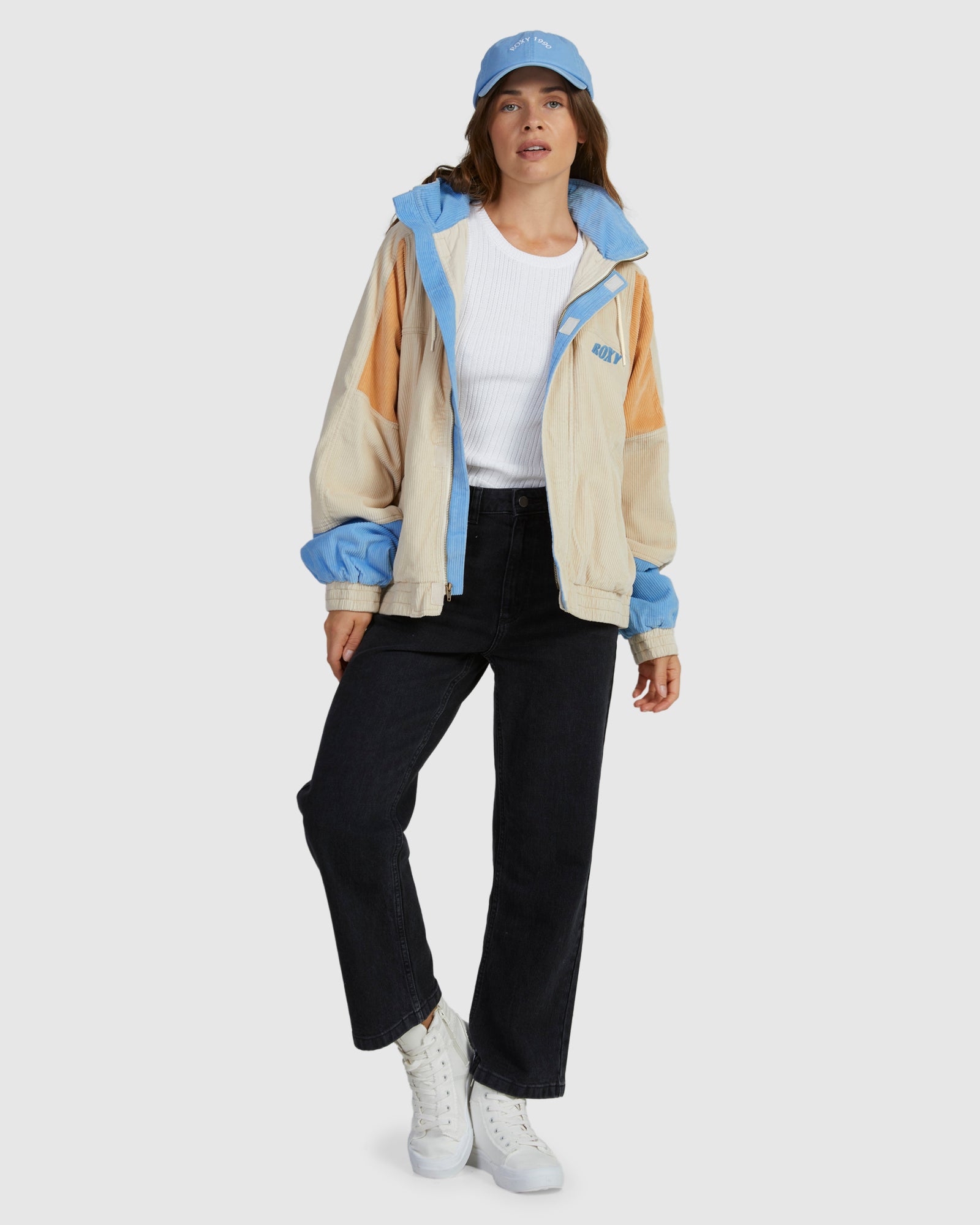 Womens Strike A Cord Pop Over Jacket