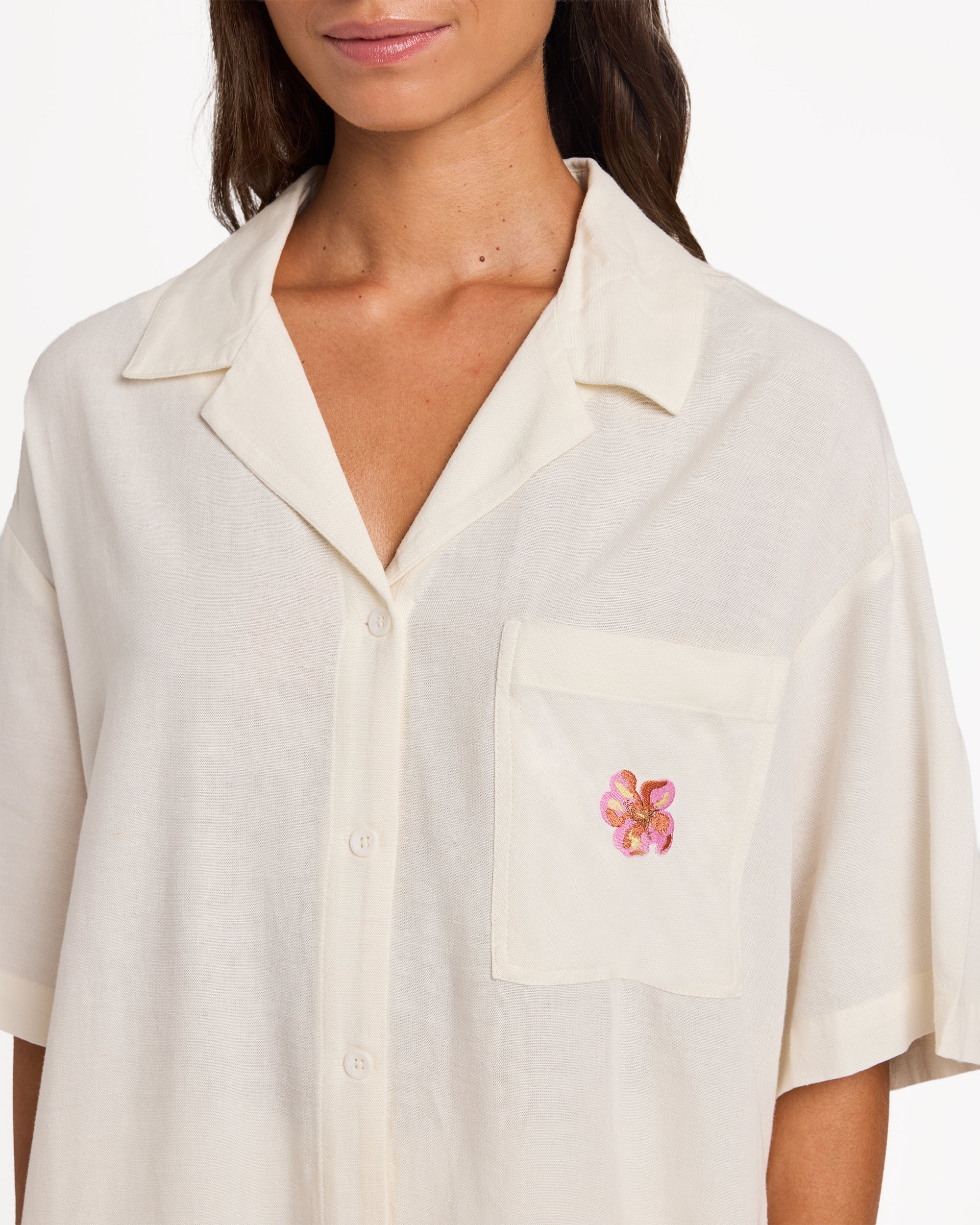 Womens Hibiscus Shirt