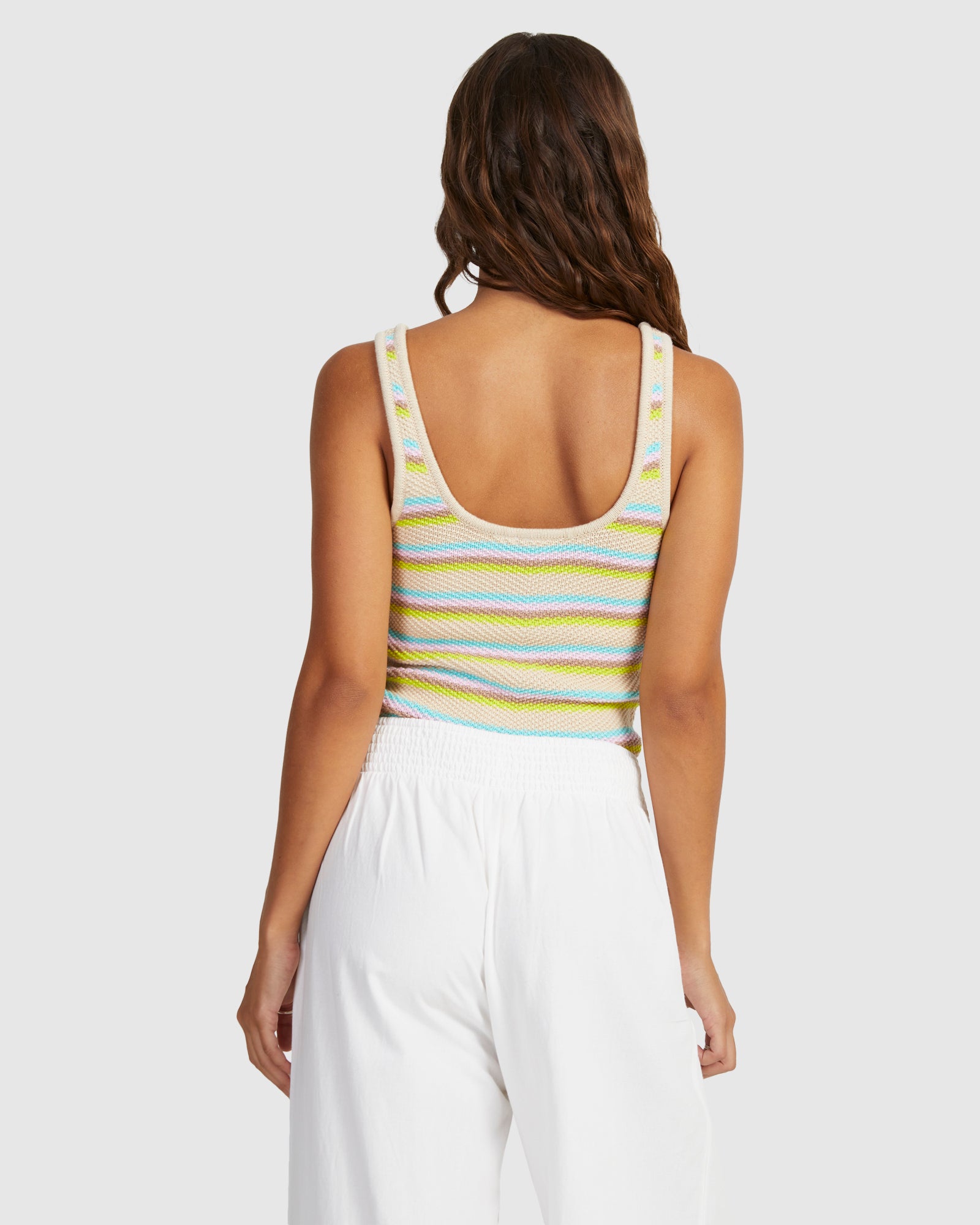 Womens Playa Del Amor Stripe Top