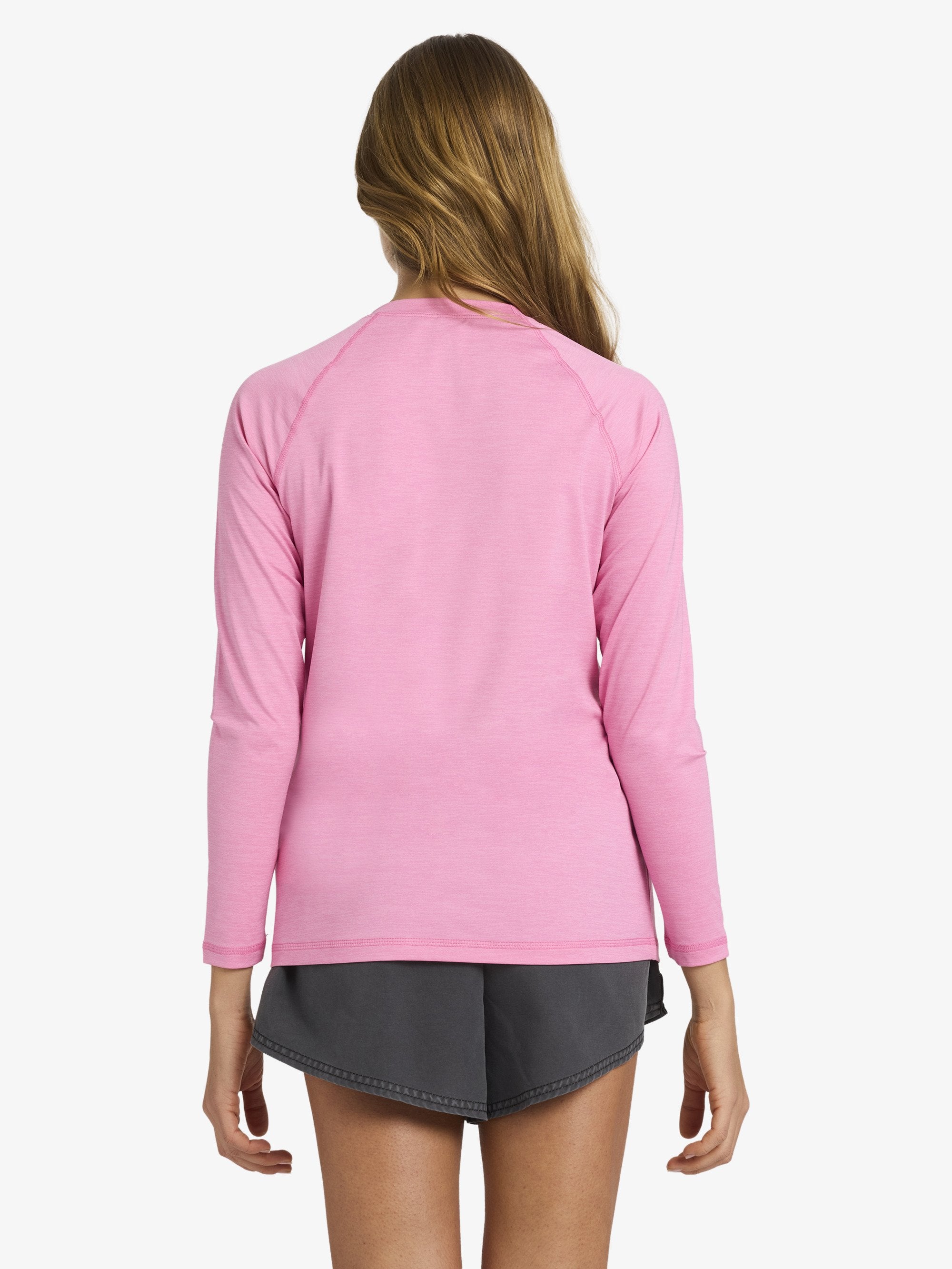 Womens Essentials Lycra Long Sleeve Rash Vest