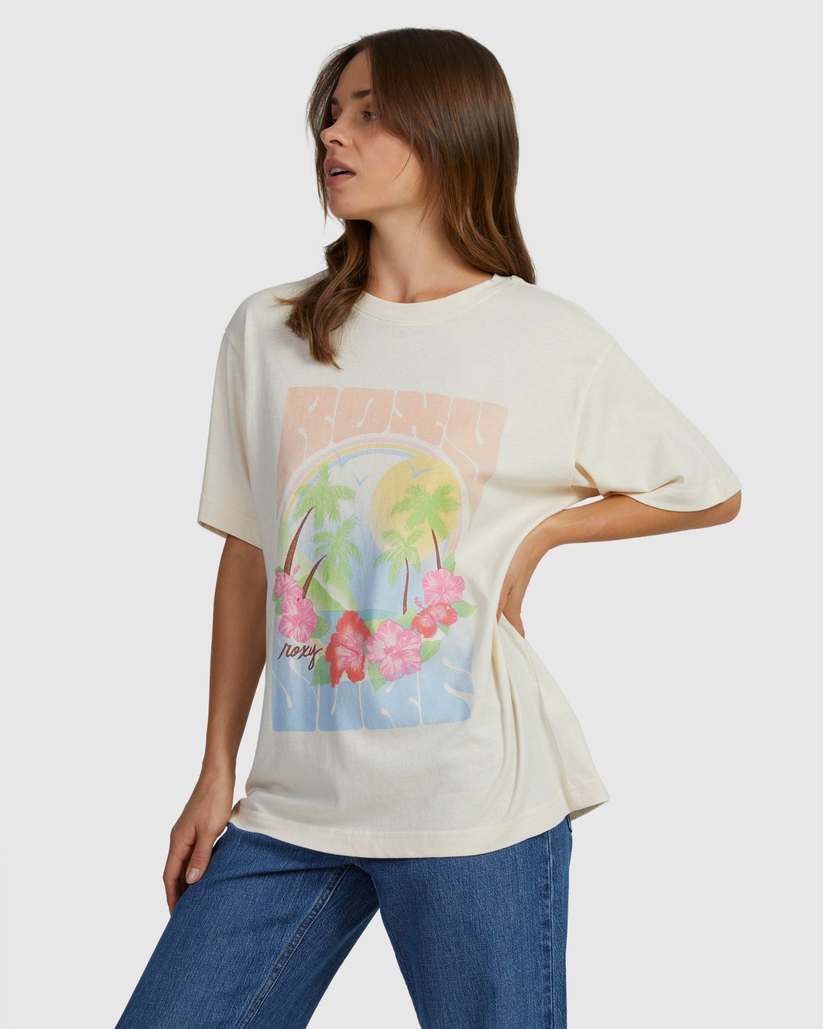 Womens Shooting Star Relaxed Fit T-Shirt