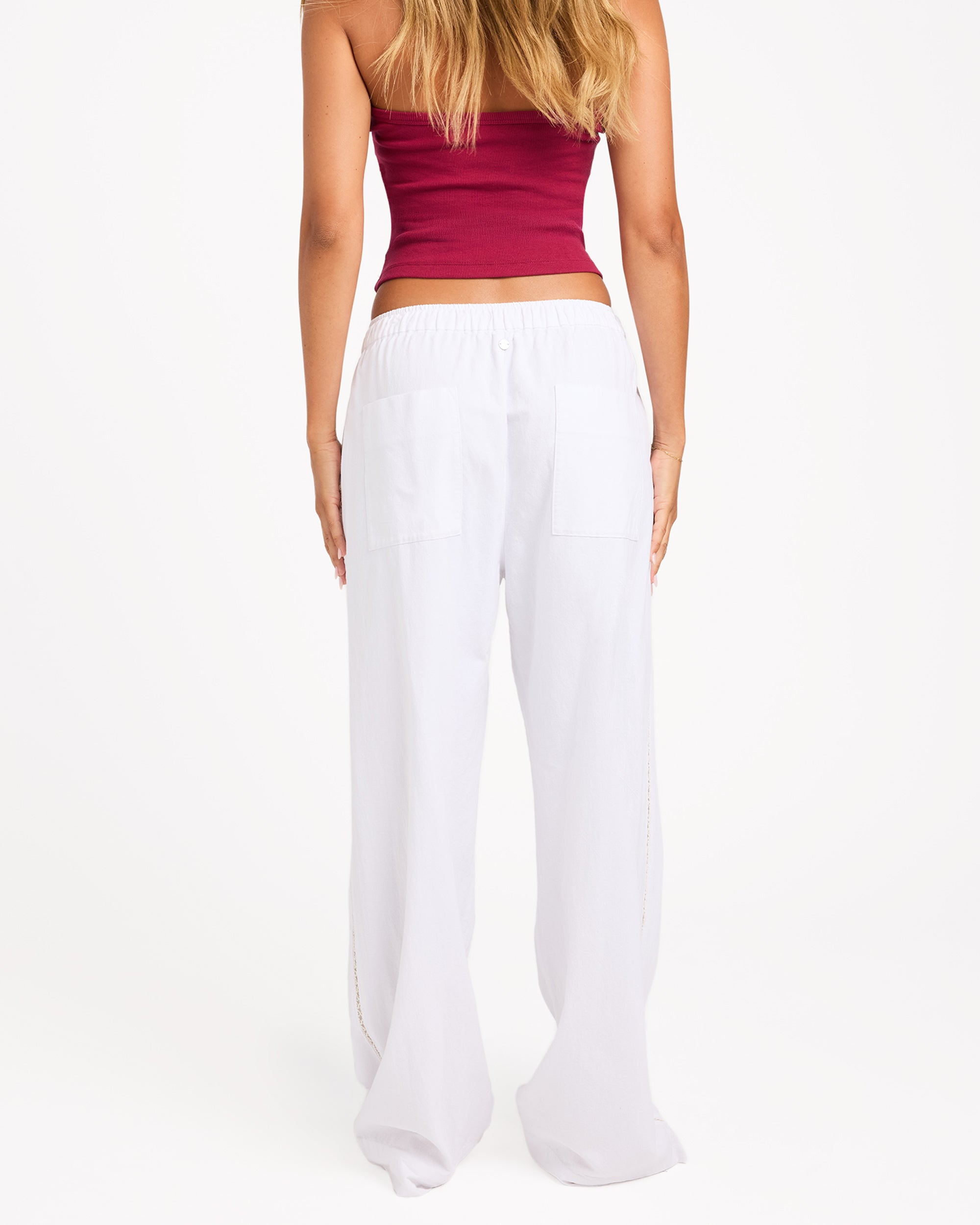 Womens Sun Lover Linen Pants