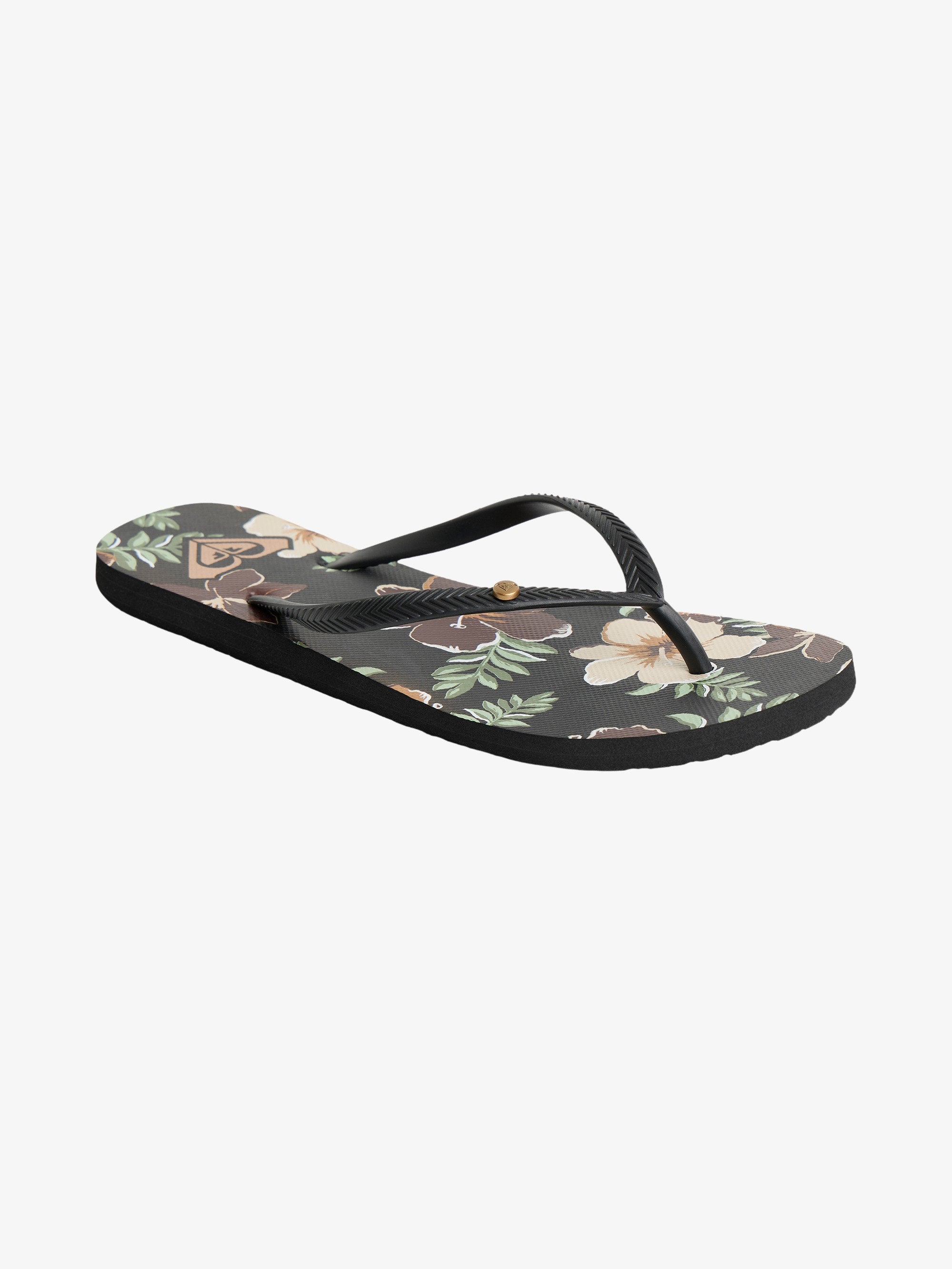 Womens Bermuda Print Thongs