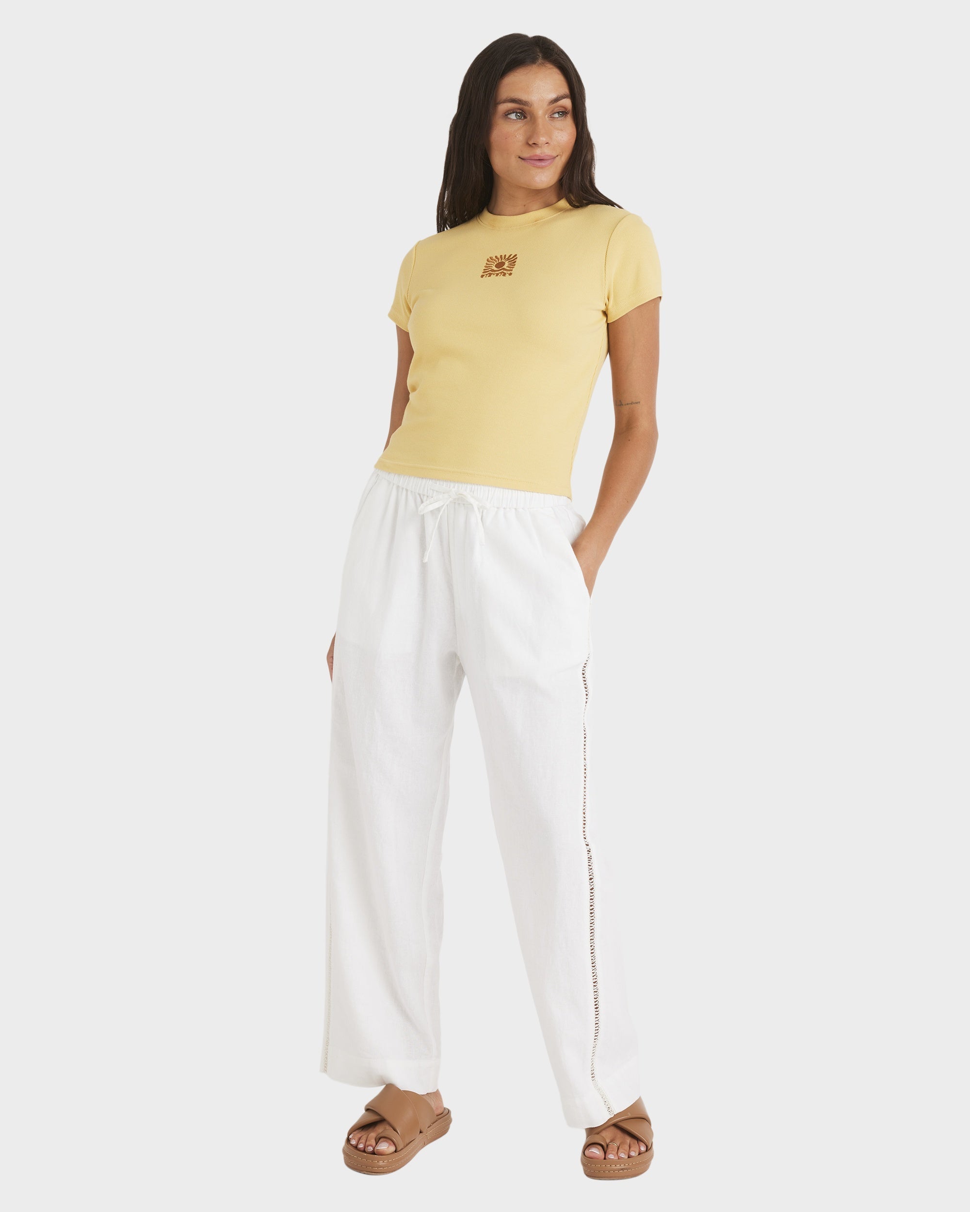 Womens Oasis Baby Rib T-Shirt