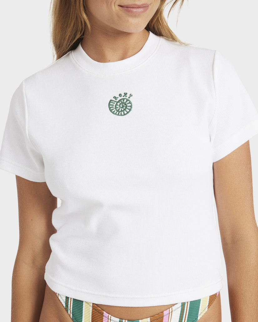 Womens Oasis Baby Rib T-Shirt