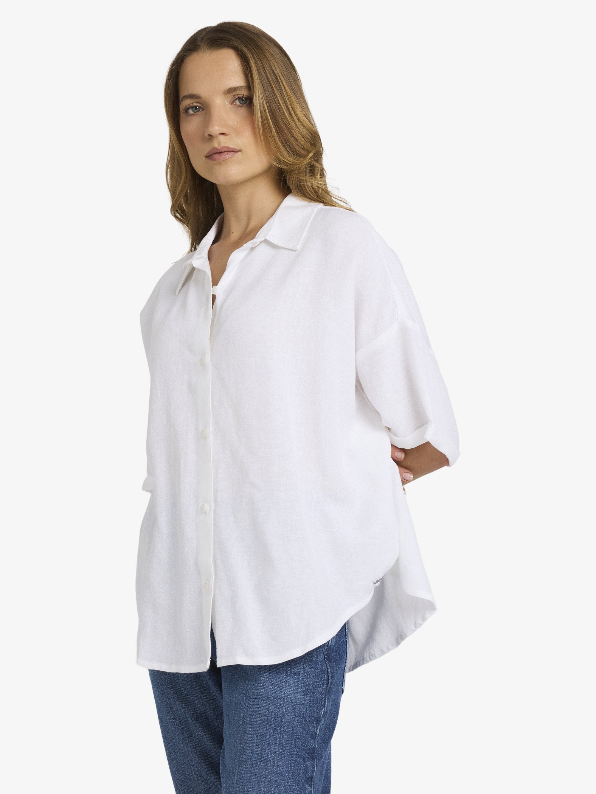 Womens beachy Nastalgia Short Sleeve Shirt