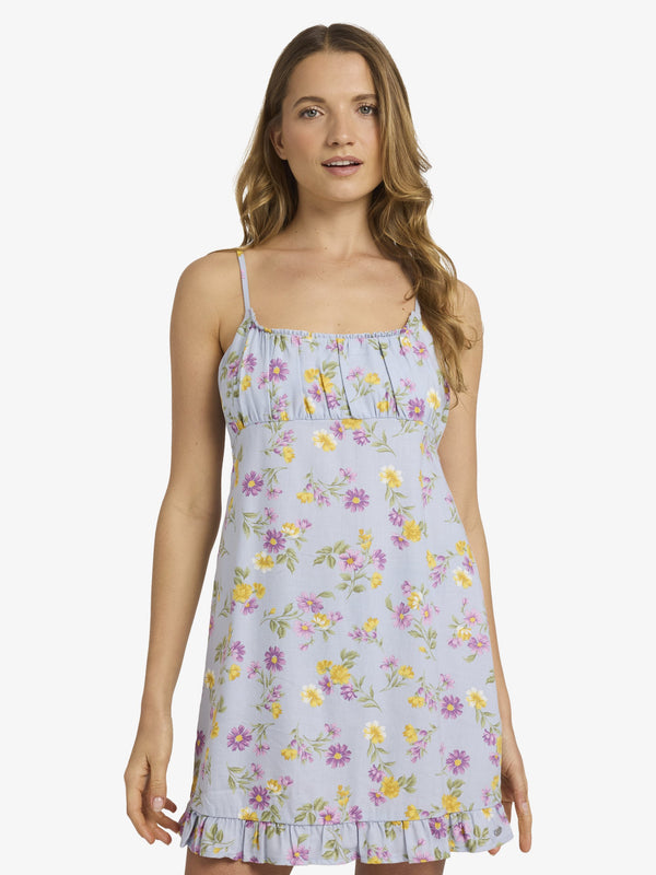 Womens Wild Flower Mini Dress