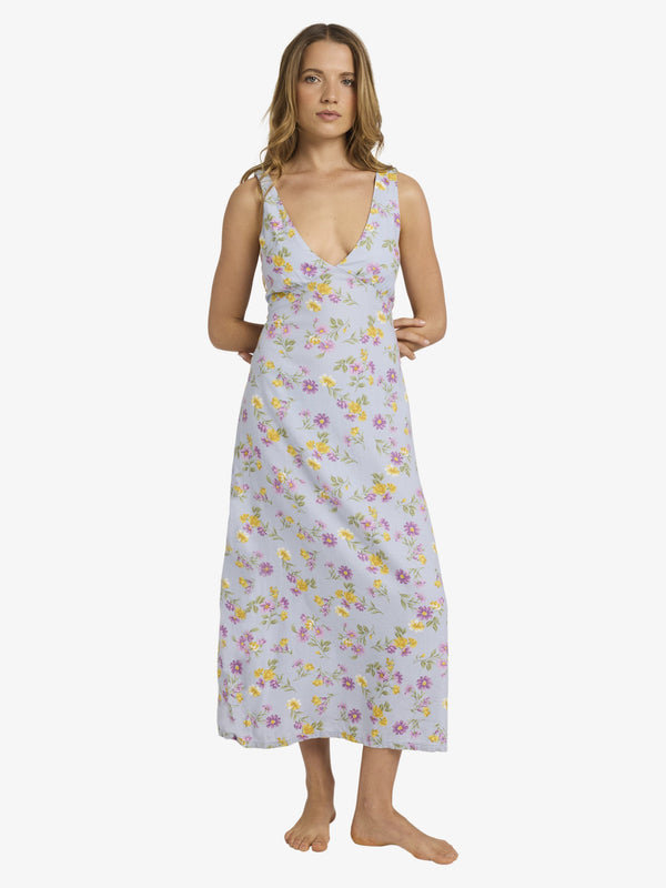 Womens Wild Flower Midi Dress