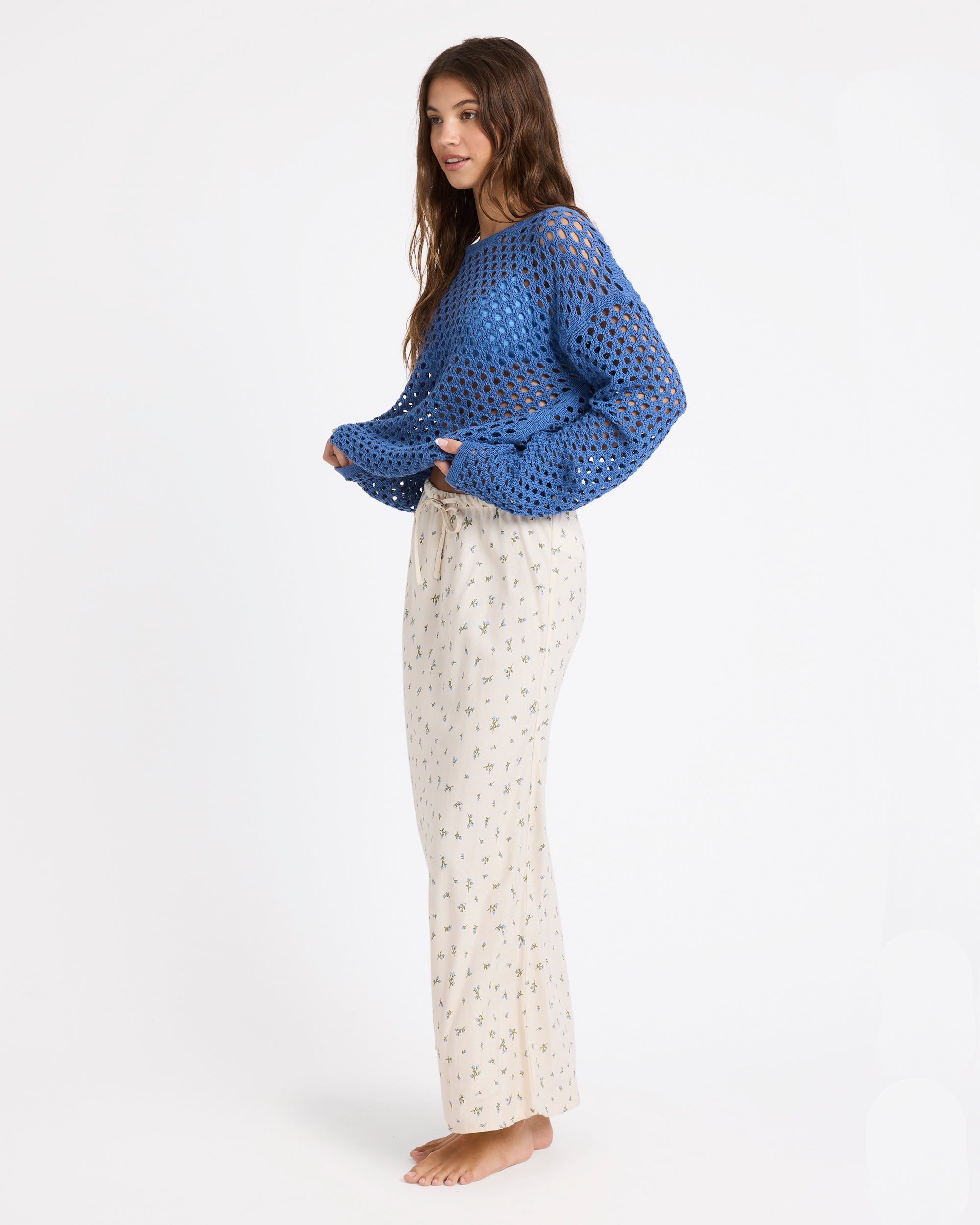 Womens In Bloom Maxi Skirt