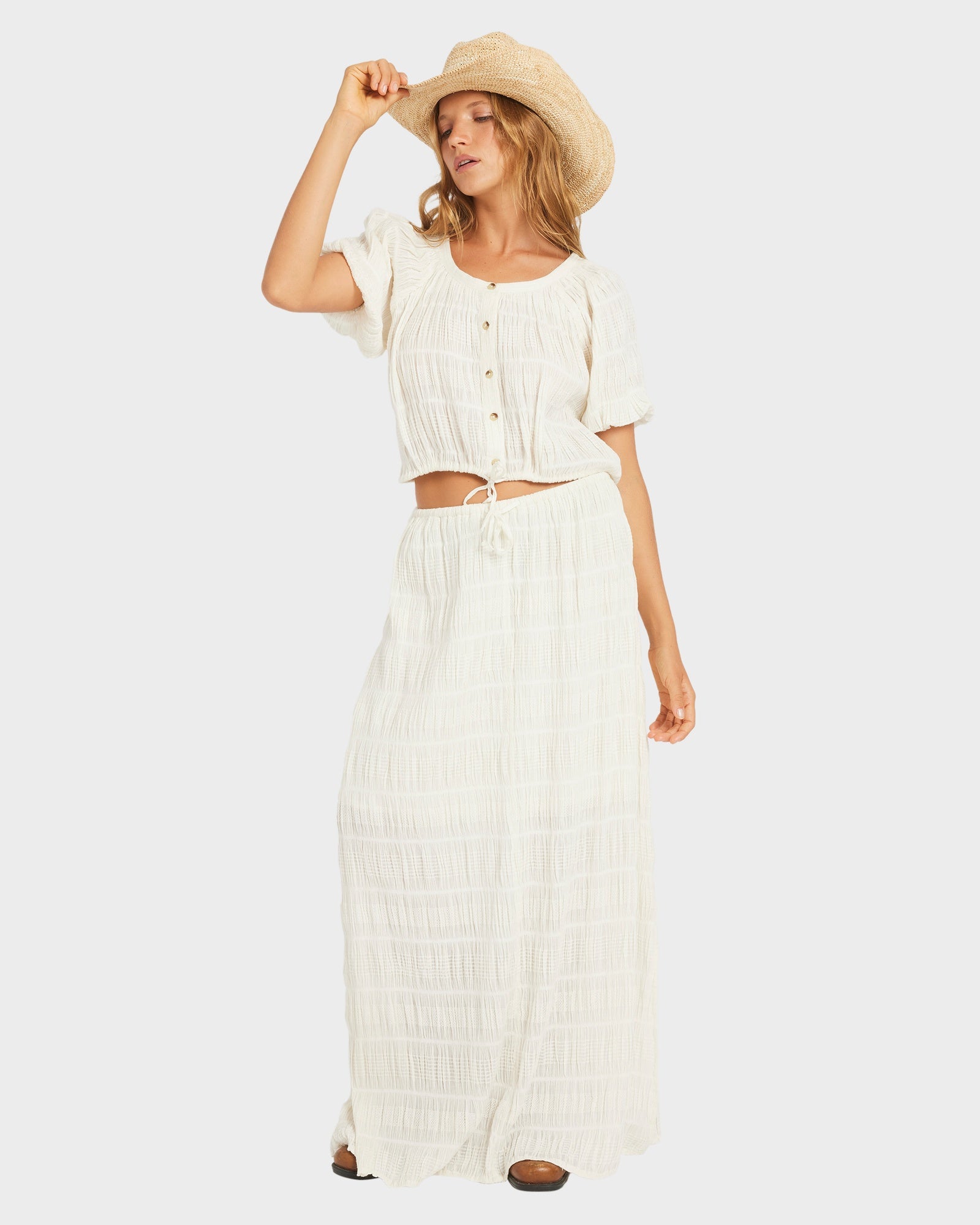 Womens Marina Maxi Skirt