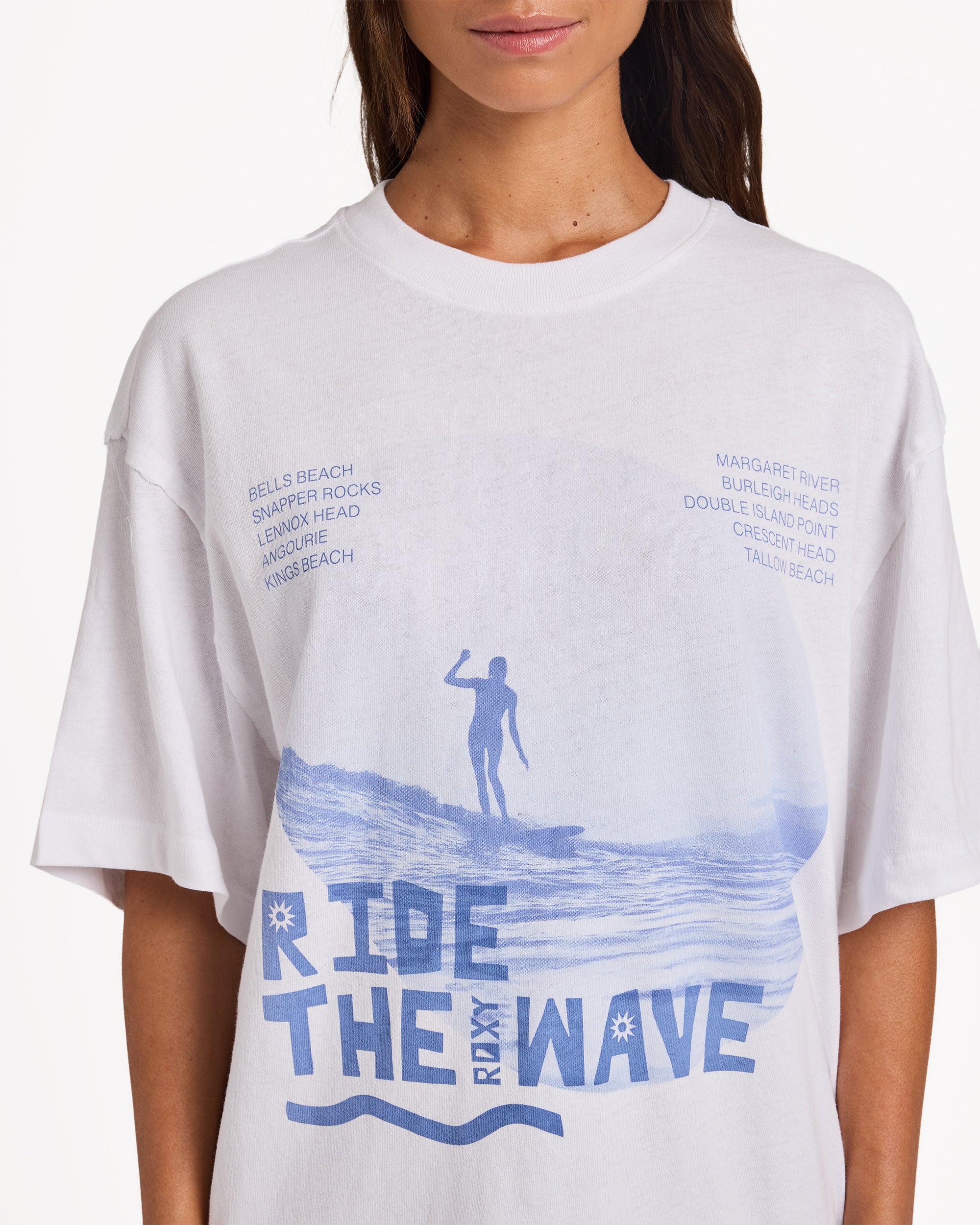 Womens Ride The Wave T-Shirt – Roxy